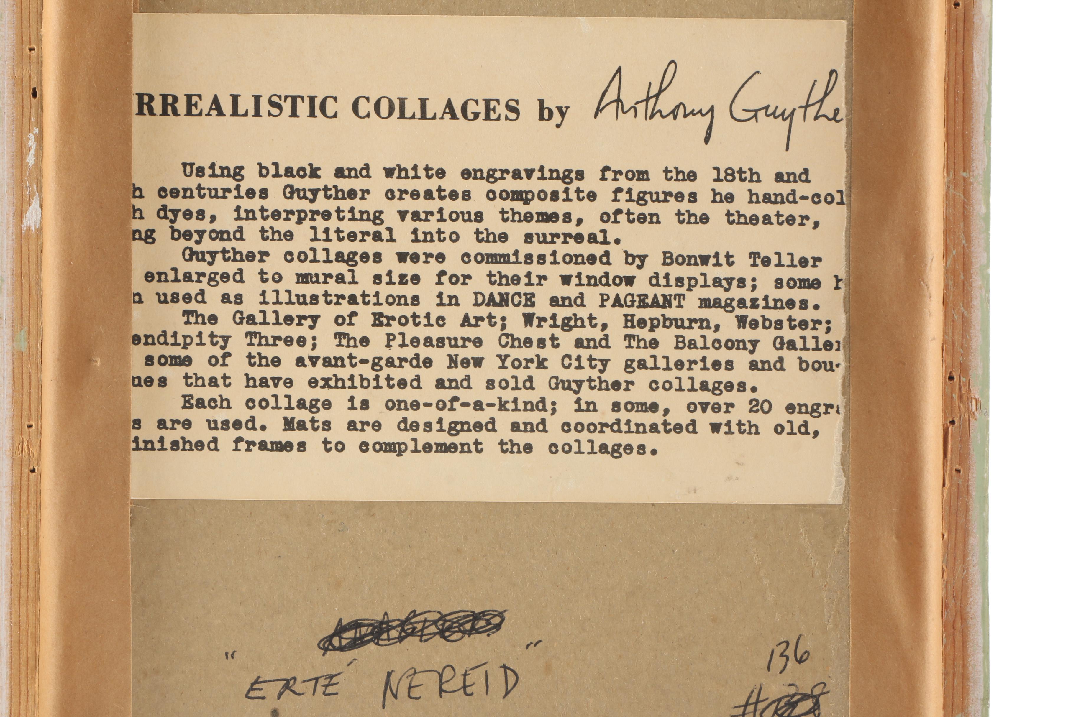 Anthony Guyther Surrealist Collage Selection