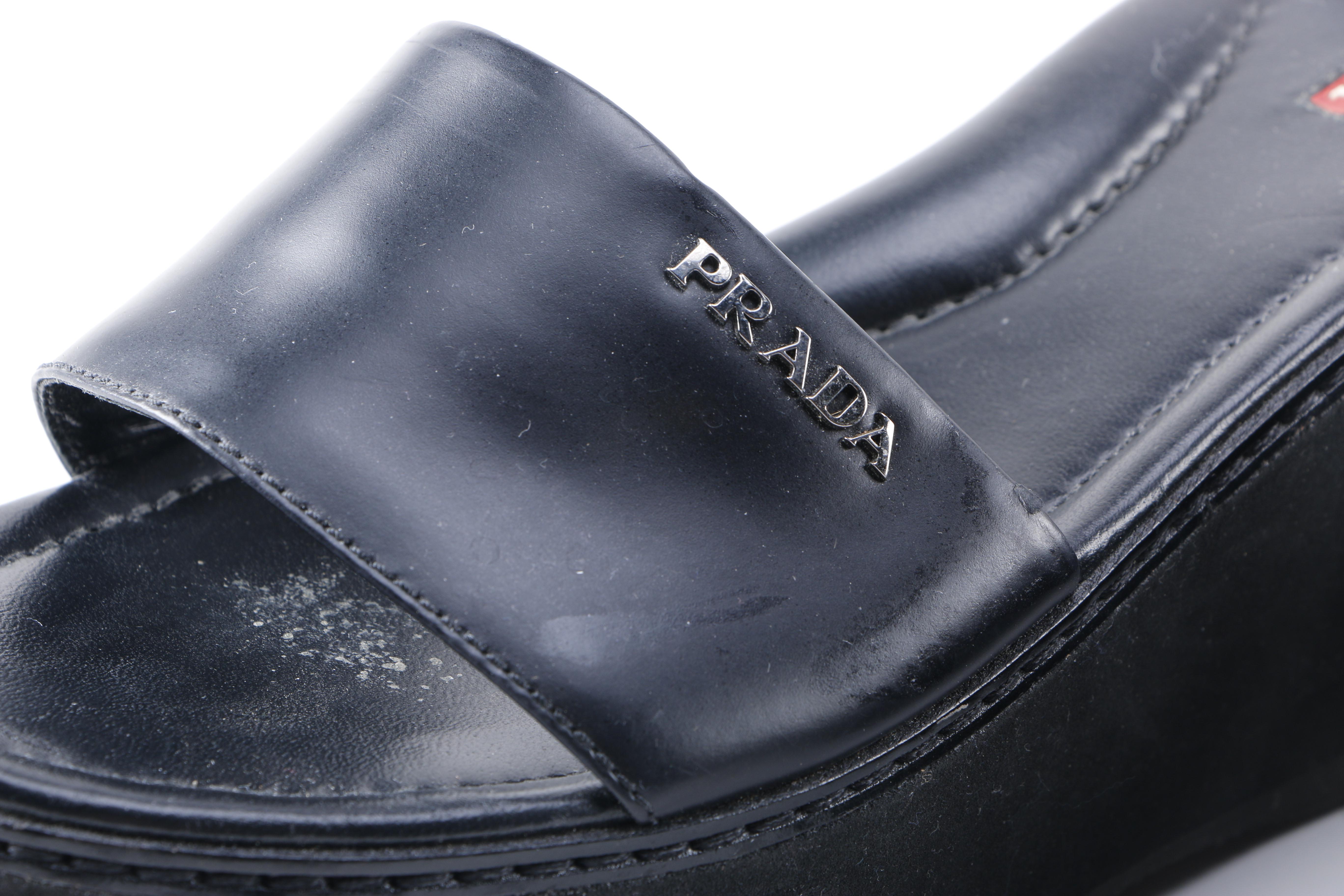 Prada Platform Sandals