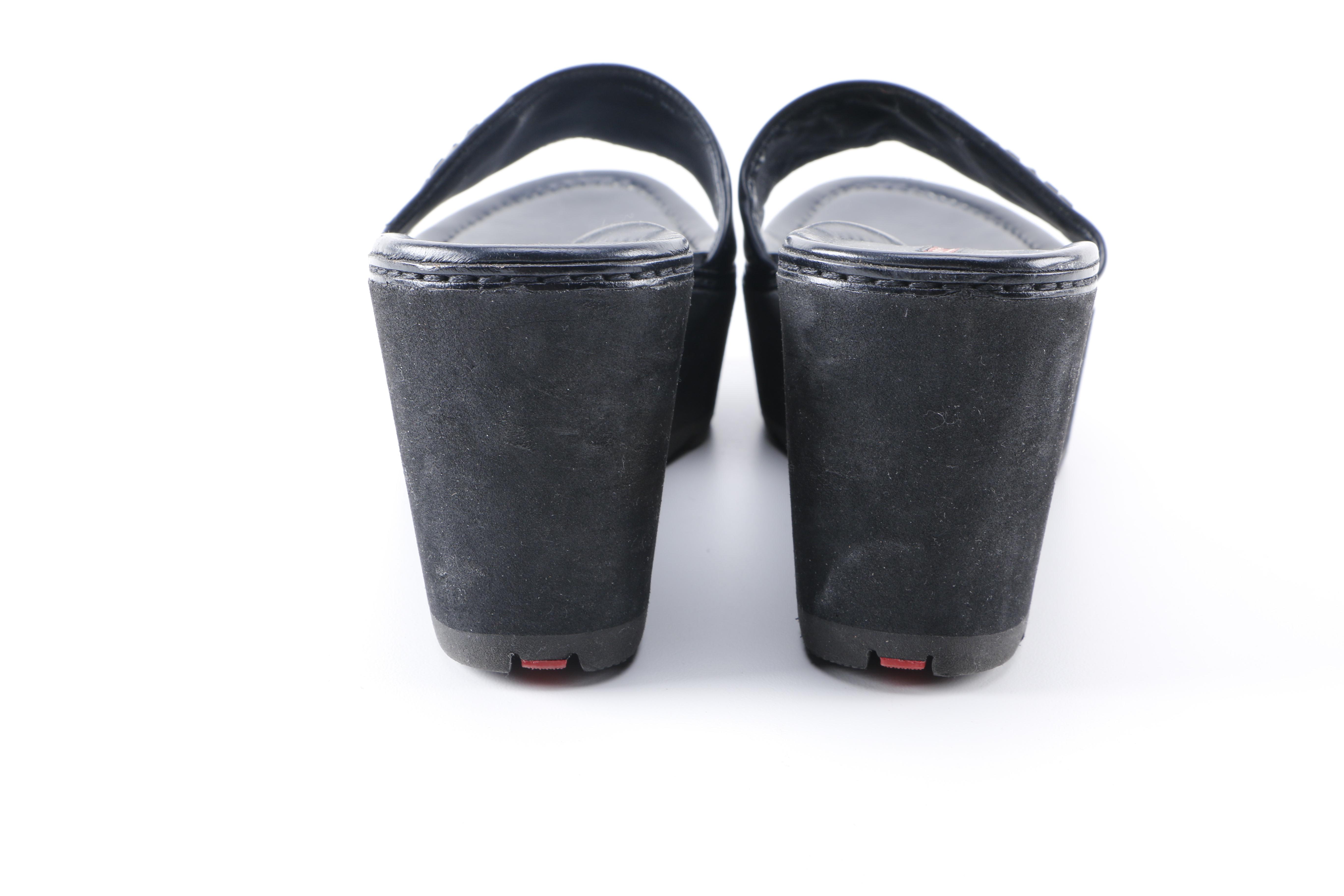 Prada Platform Sandals