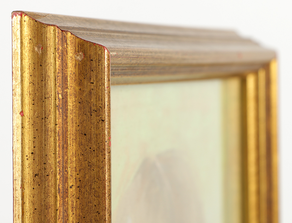 Emily B. Waite Pastel Drawing on Paper Portrait of a Girl