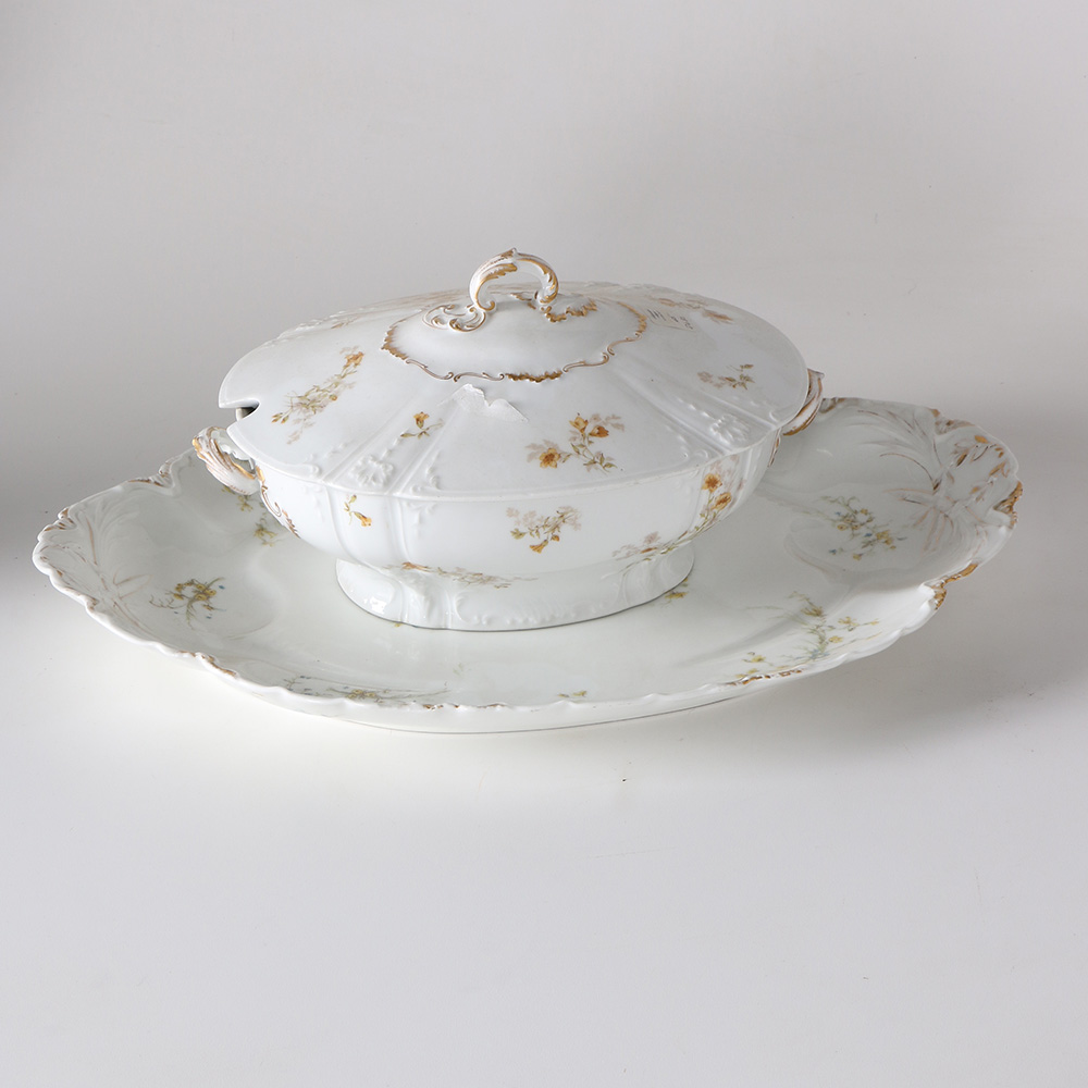 Haviland & Co. Tureen and Platter