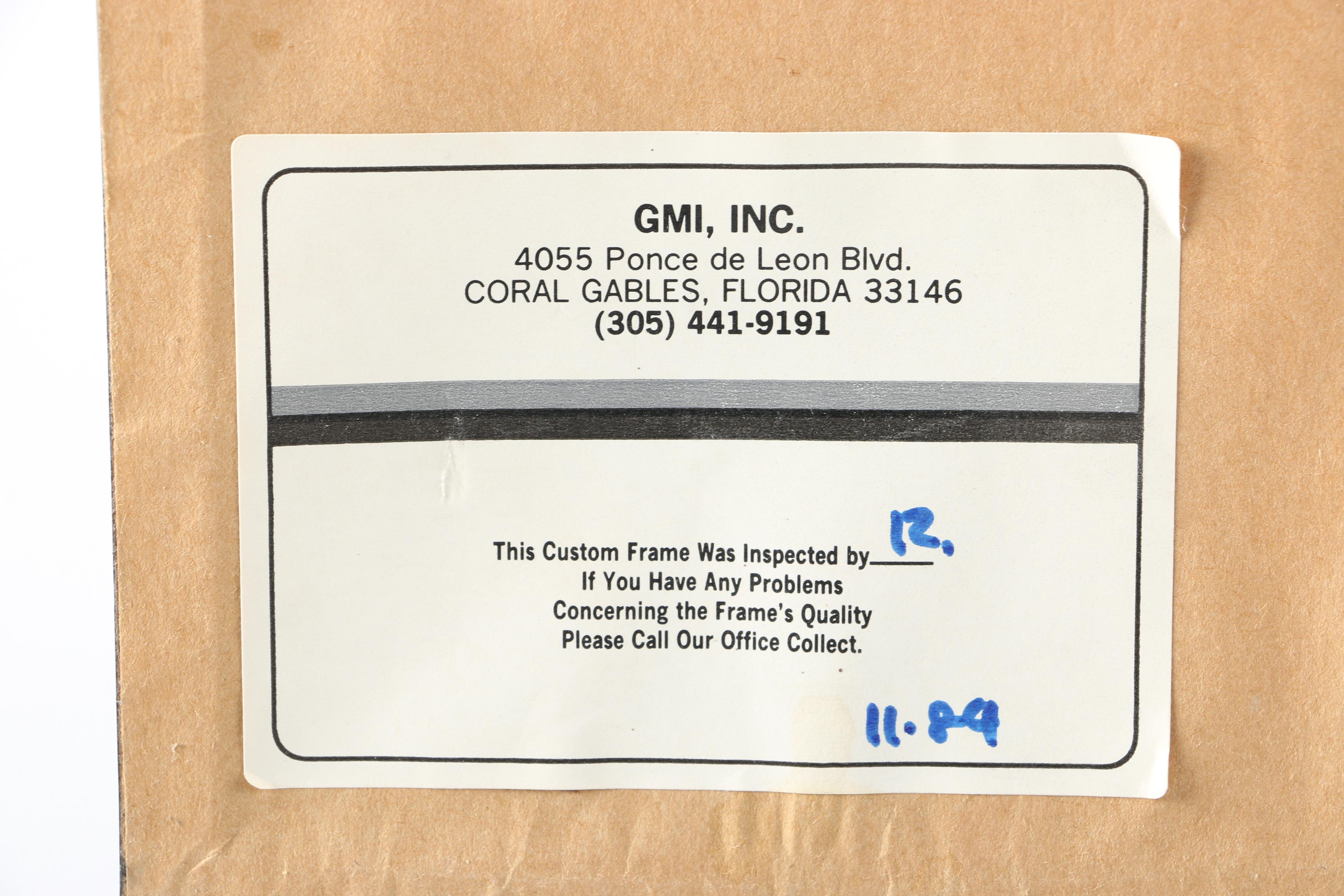 After Julio Amaro Lithograph "Algarve Tipico"