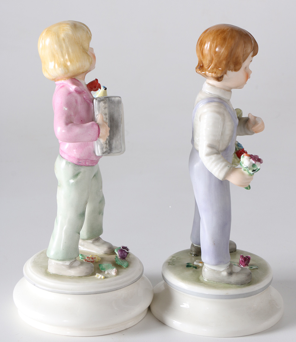 Hand-Painted Goebel Figurines