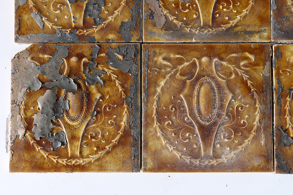 Set of Vintage Cambridge Ceramic Tiles