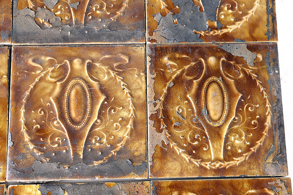 Set of Vintage Cambridge Ceramic Tiles