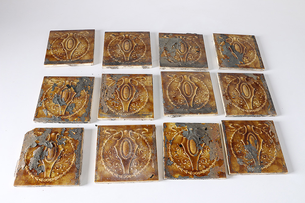Set of Vintage Cambridge Ceramic Tiles