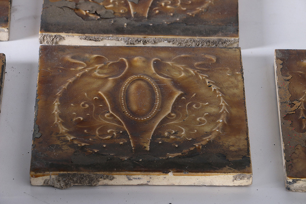 Set of Vintage Cambridge Ceramic Tiles