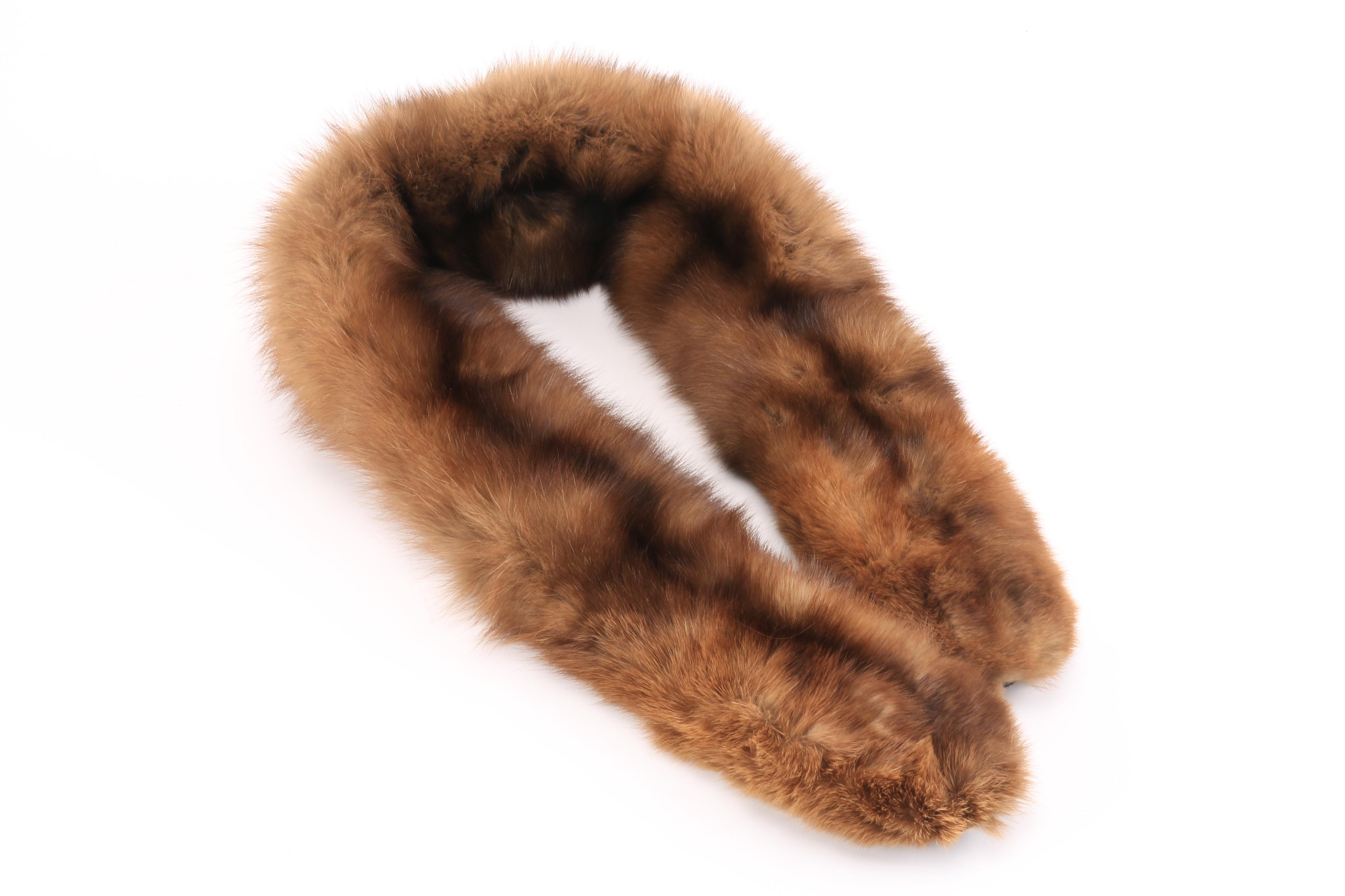 Marten and Mink Fur Collars