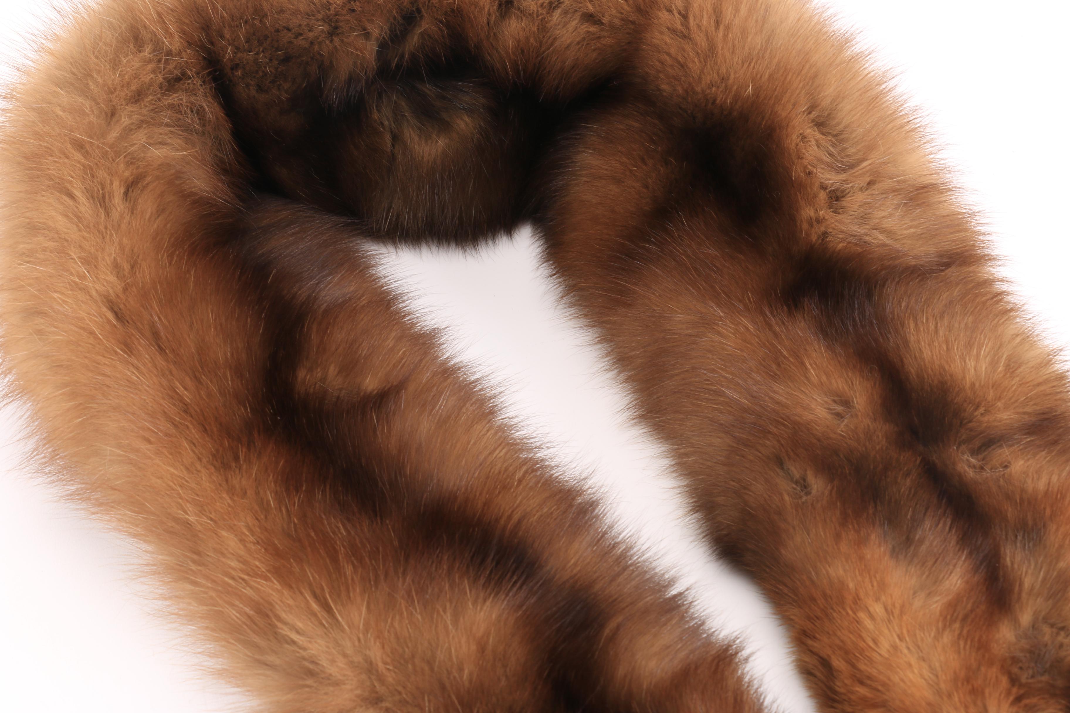 Marten and Mink Fur Collars
