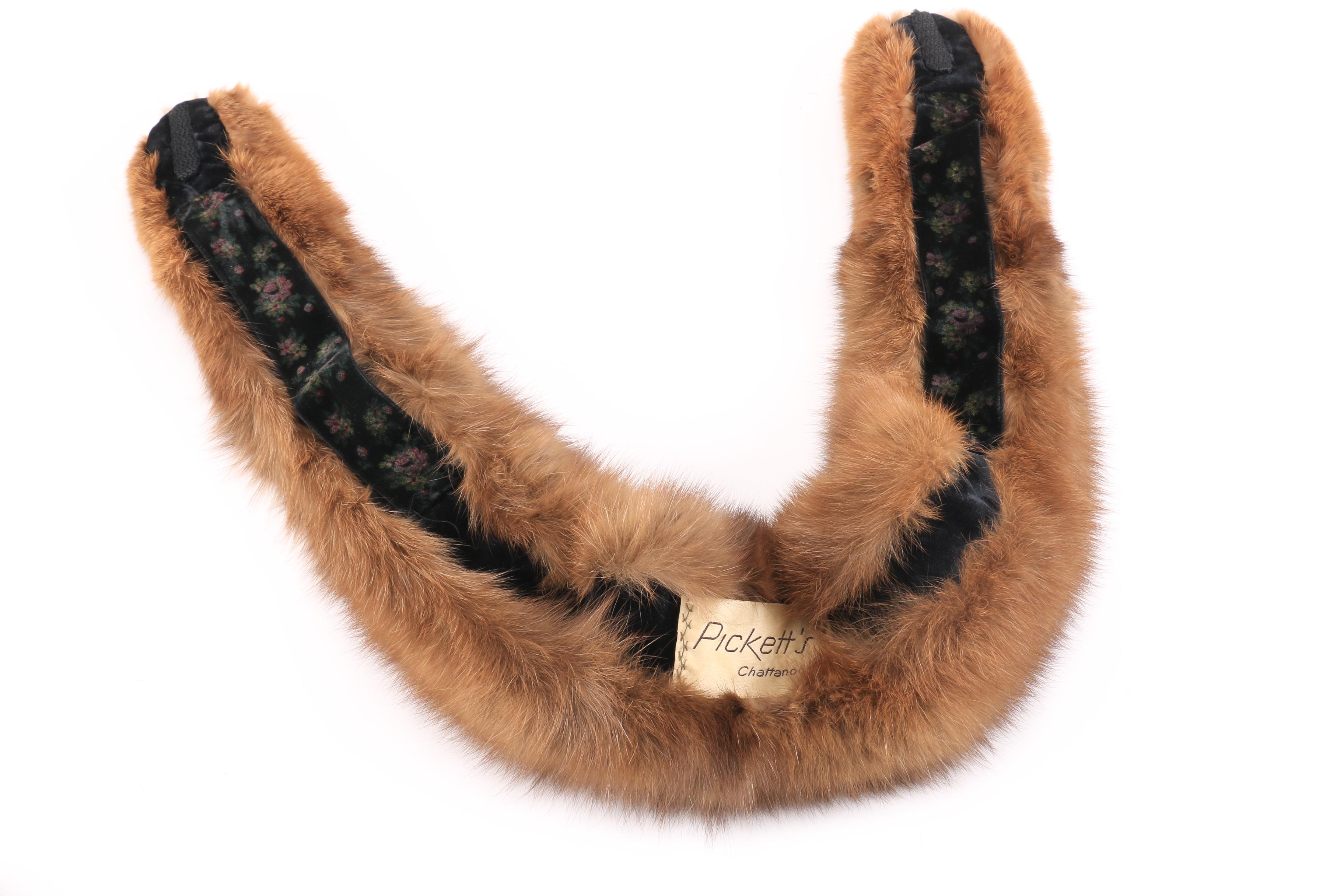 Marten and Mink Fur Collars