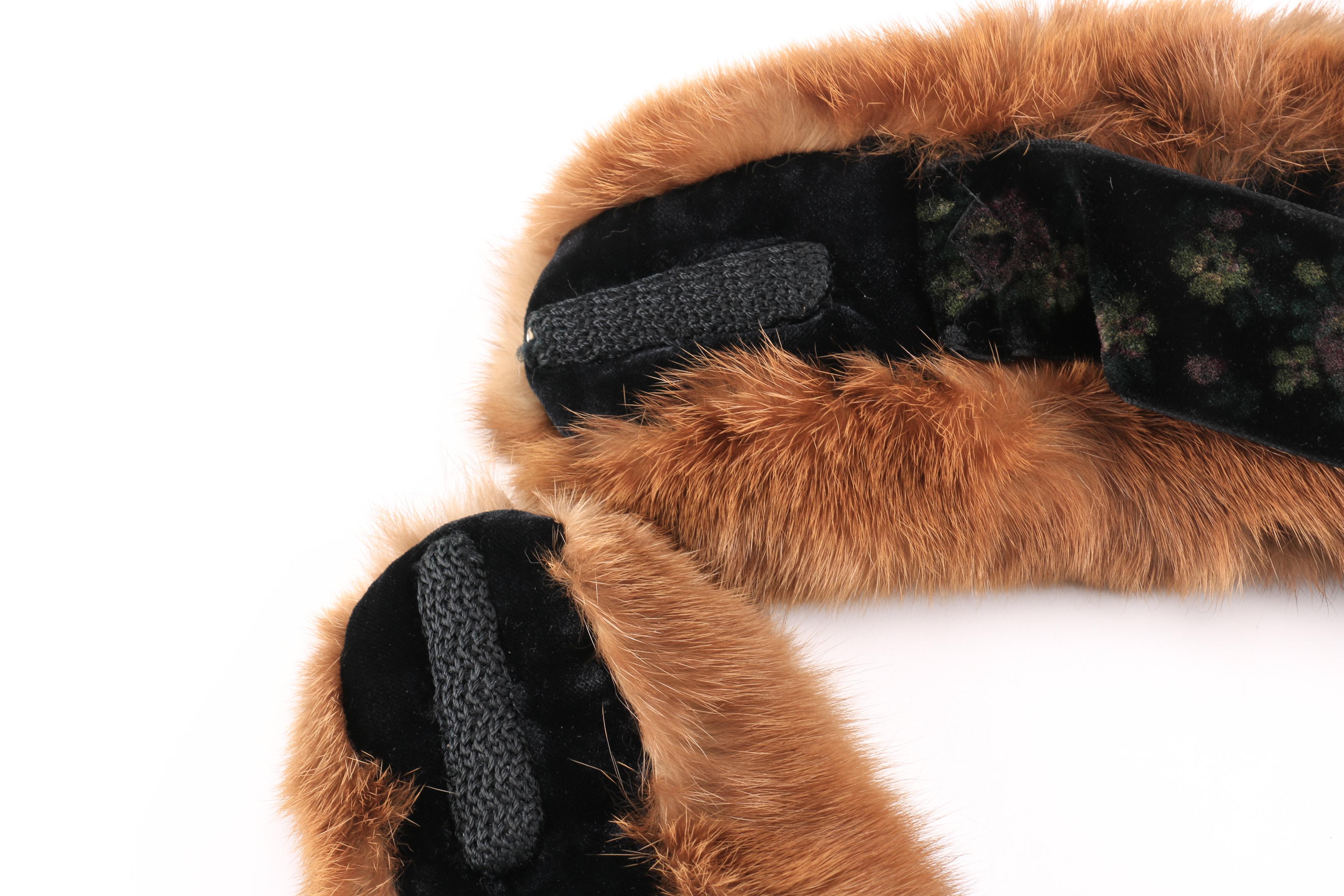 Marten and Mink Fur Collars