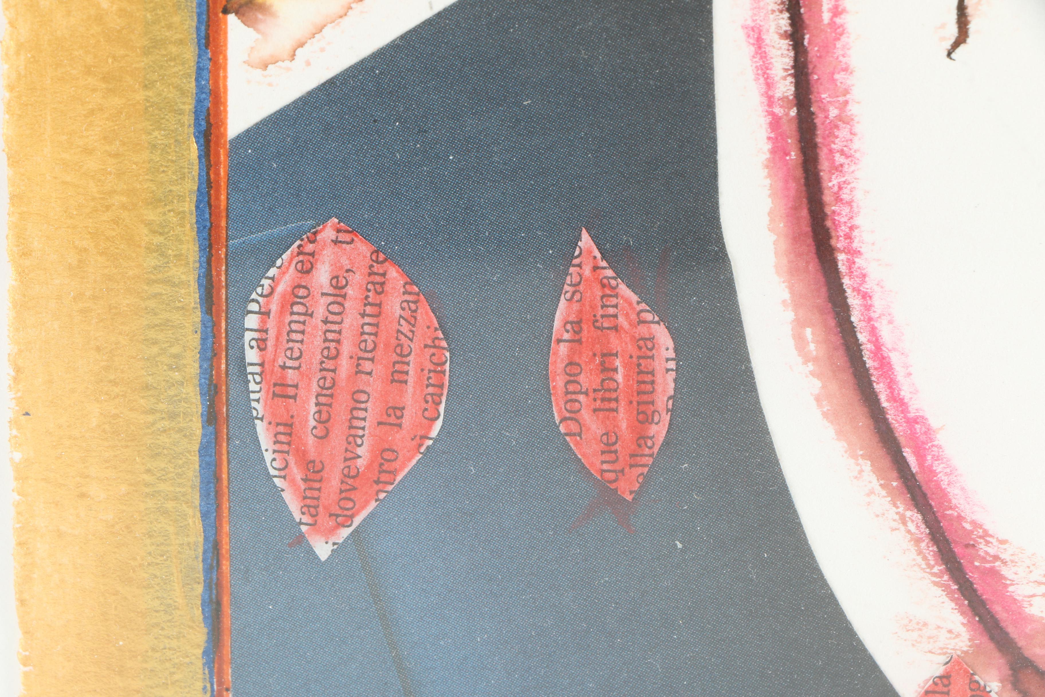 Gregg Harper Original Mixed Media Collage "Harvest"