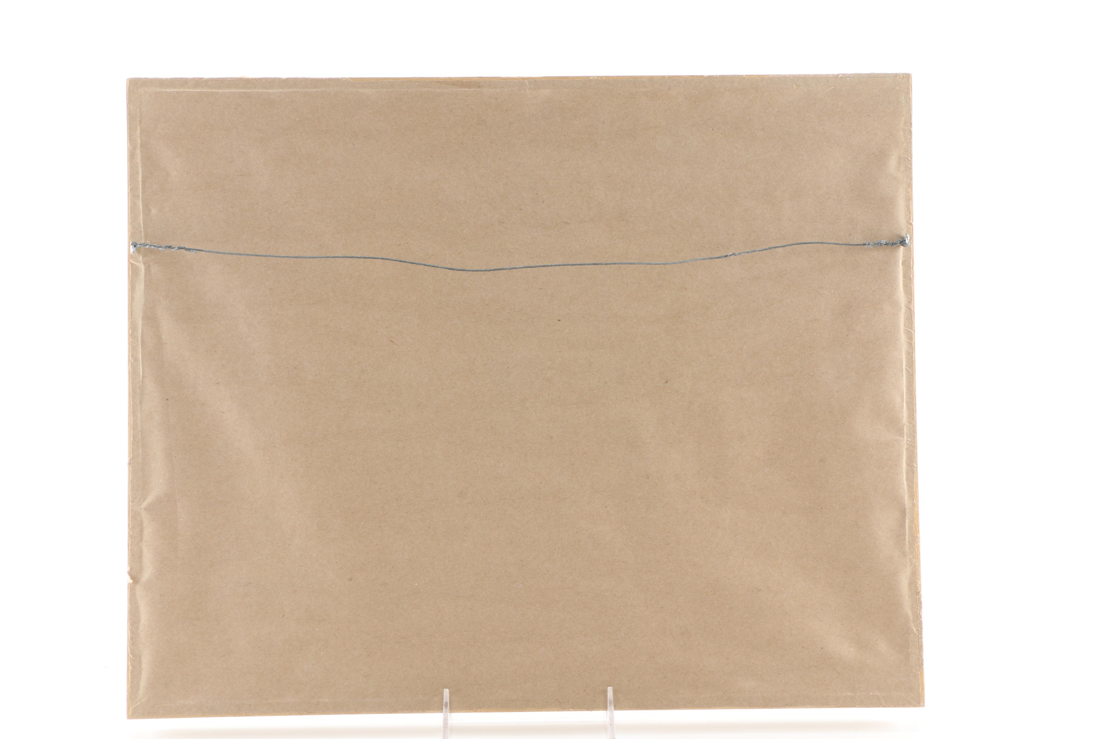 Paul Bowen Hand Embellished Block Print on Handmade Paper