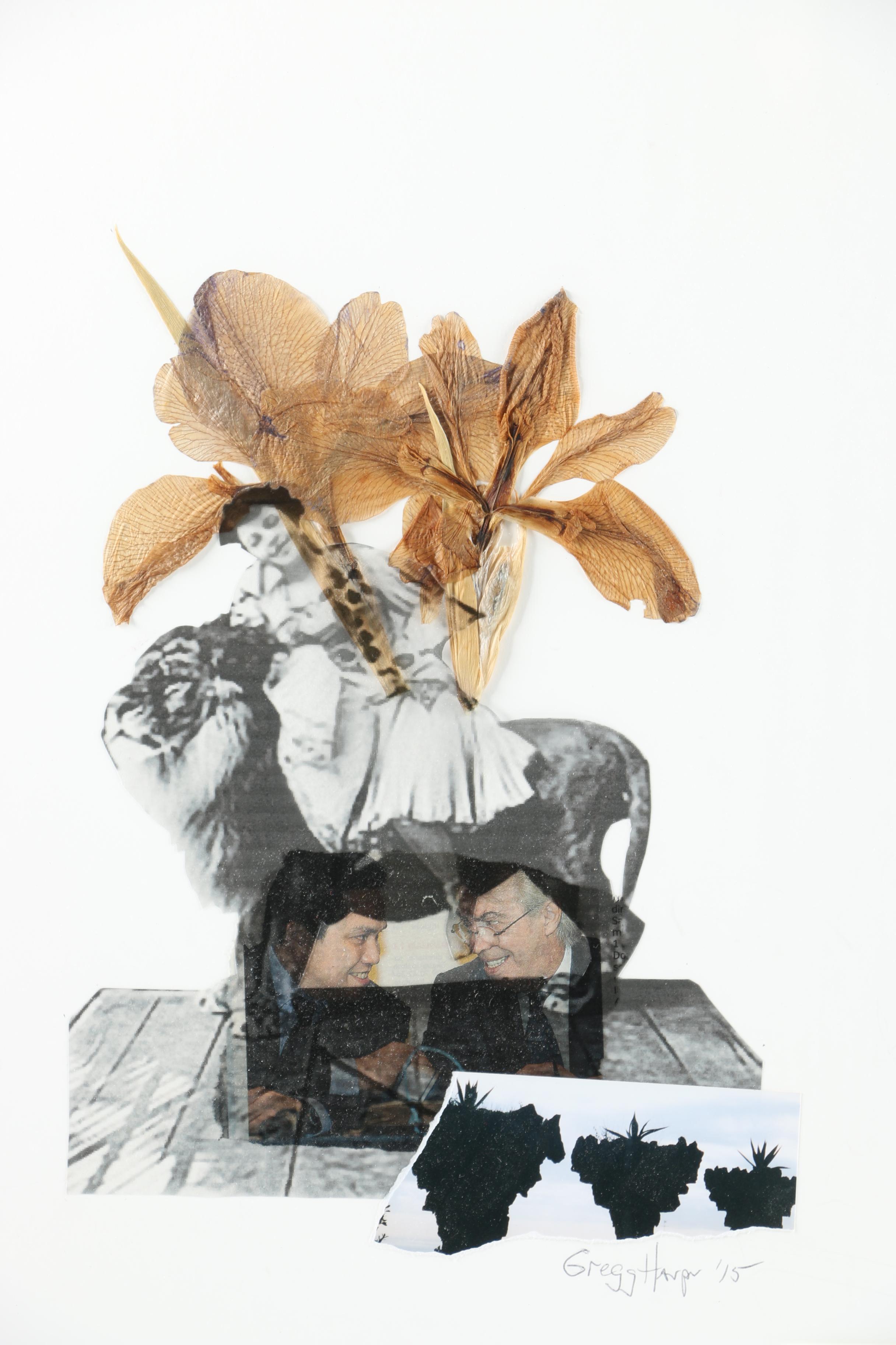 Gregg Harper Mixed Media on Board  "Old Mythologies VI"