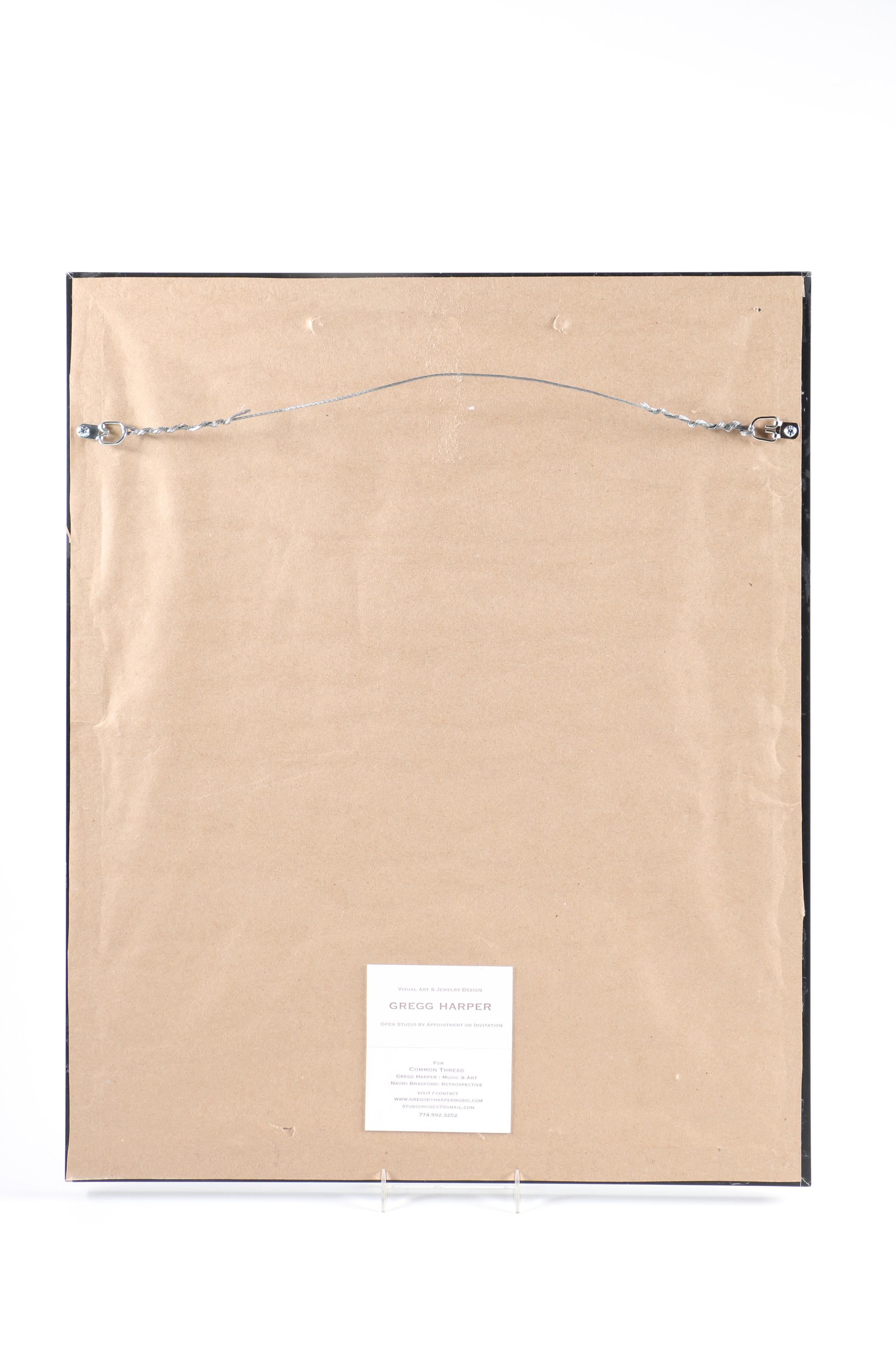 Gregg Harper Mixed Media on Board  "Old Mythologies VI"