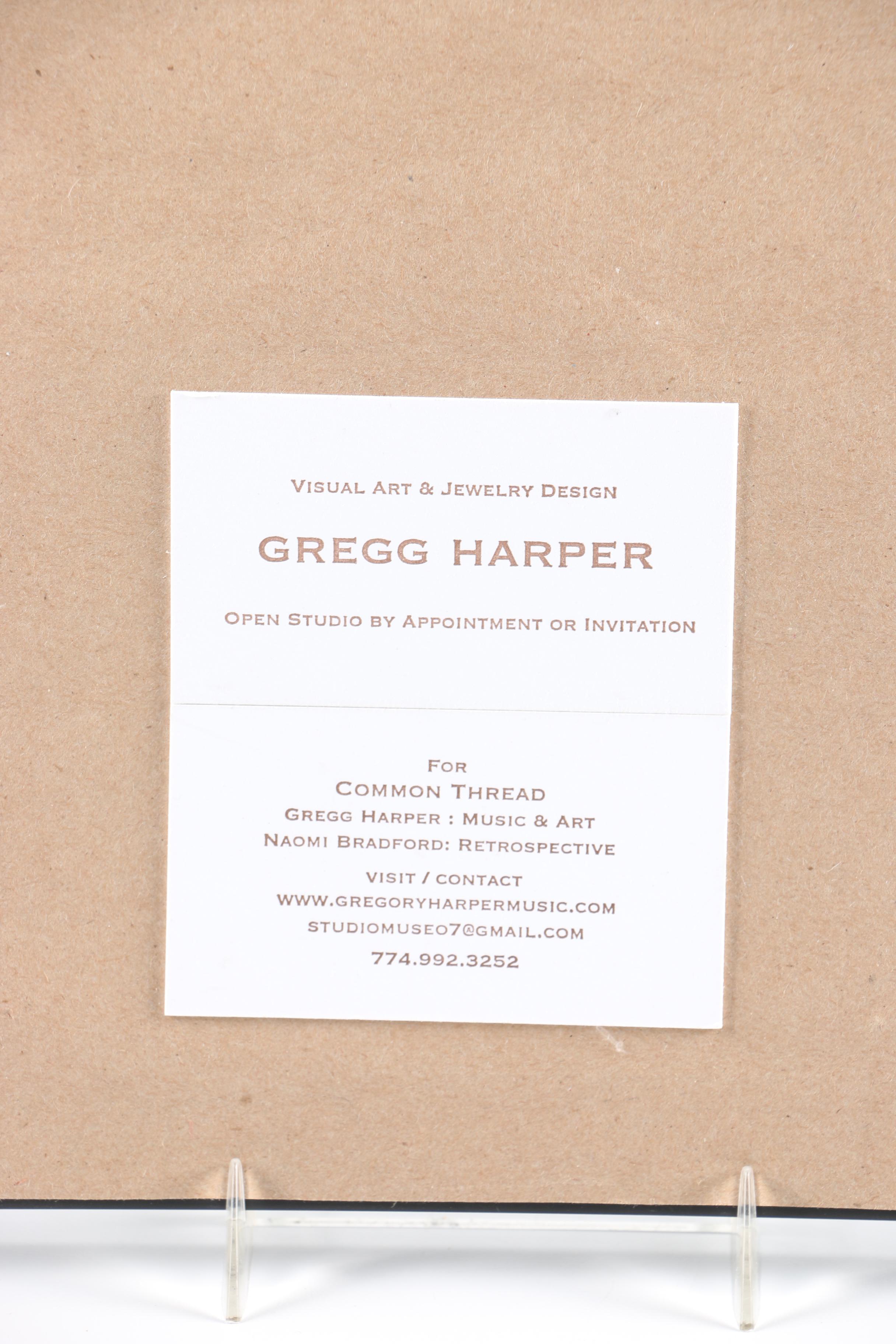 Gregg Harper Mixed Media on Board  "Old Mythologies VI"