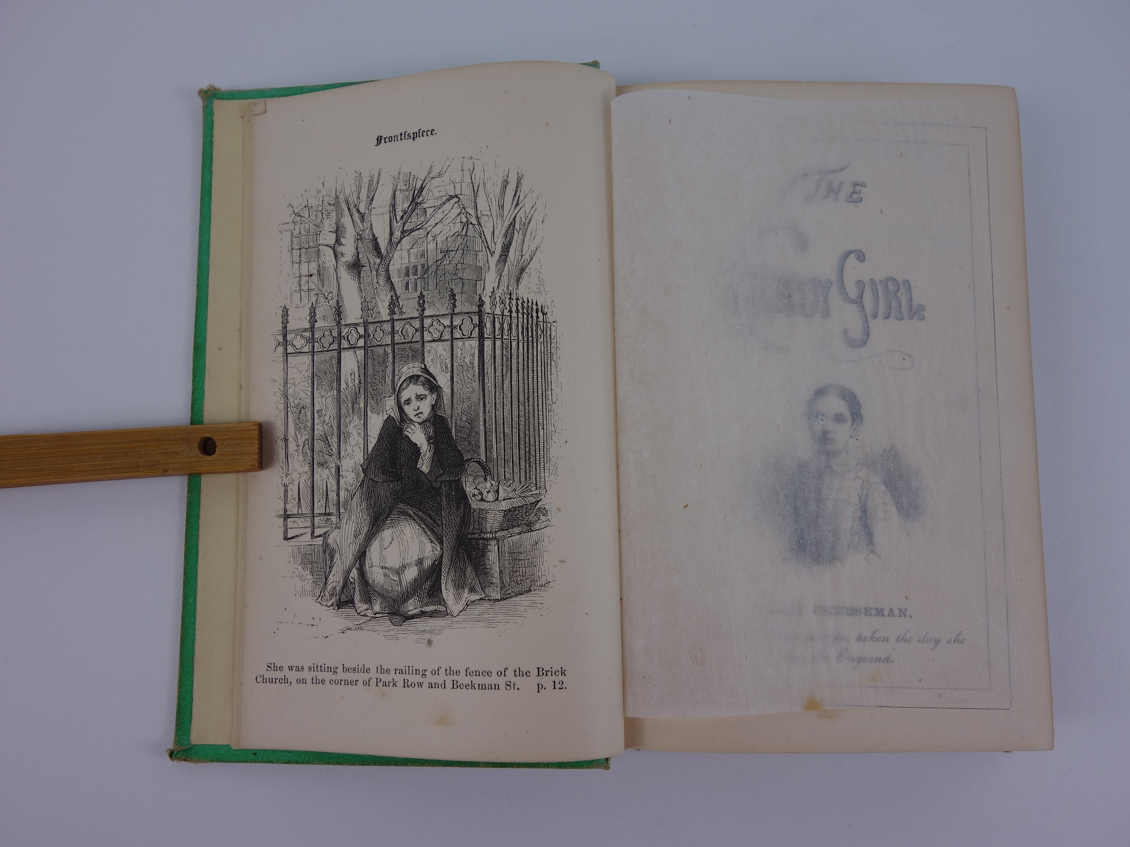 1855 First Edition "Maria Cheeseman: Or The Candy Girl"