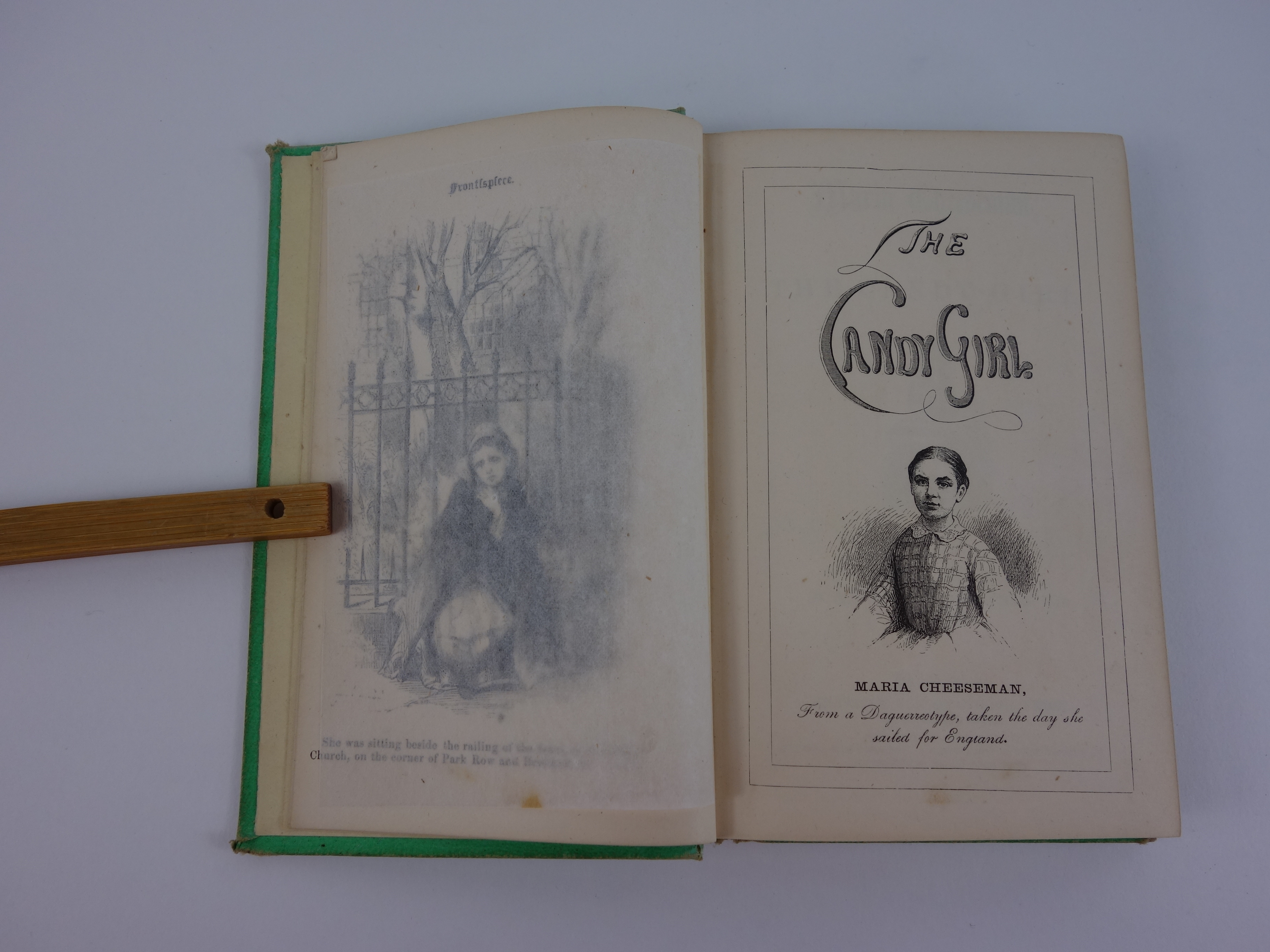 1855 First Edition "Maria Cheeseman: Or The Candy Girl"