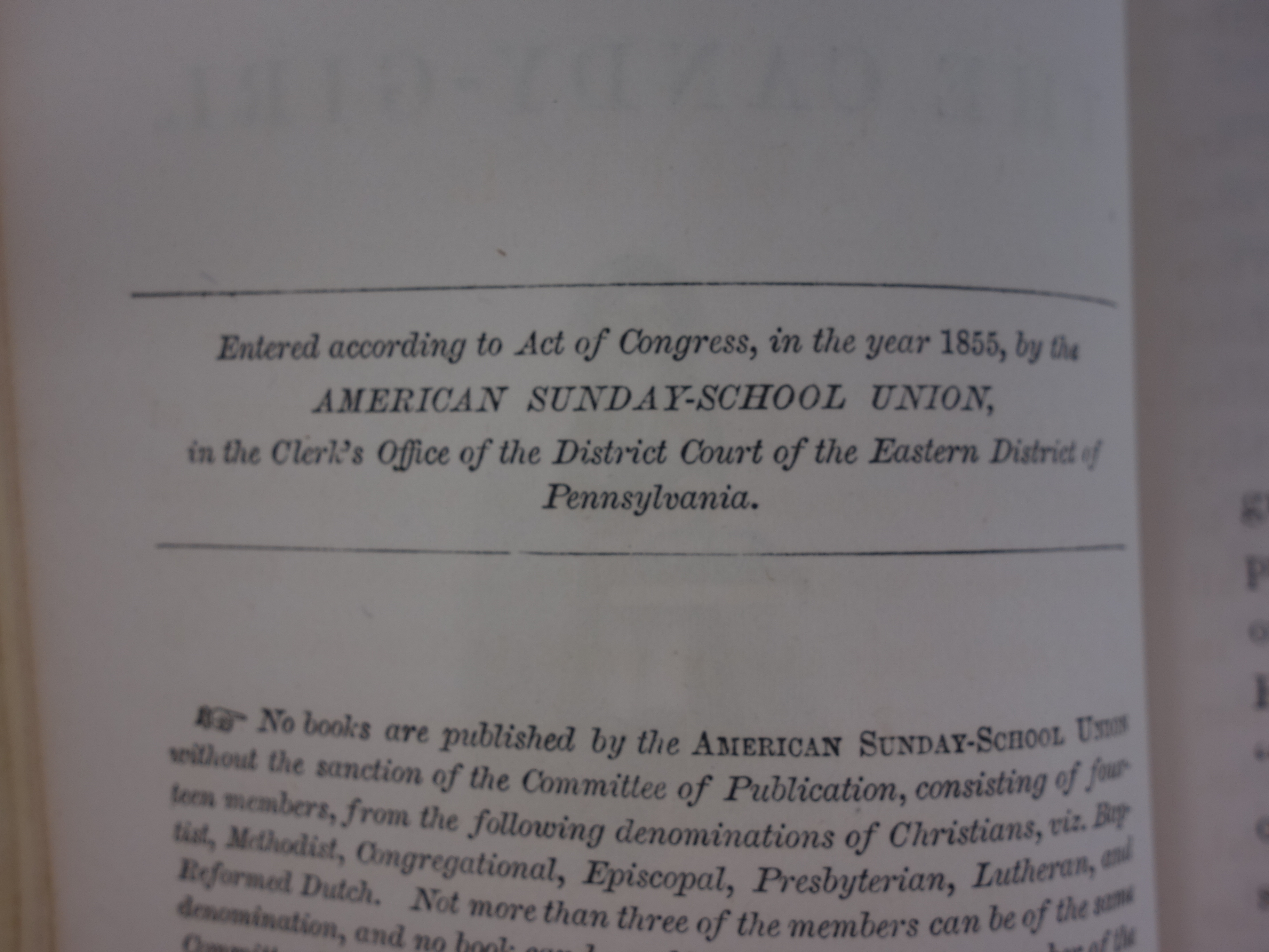 1855 First Edition "Maria Cheeseman: Or The Candy Girl"