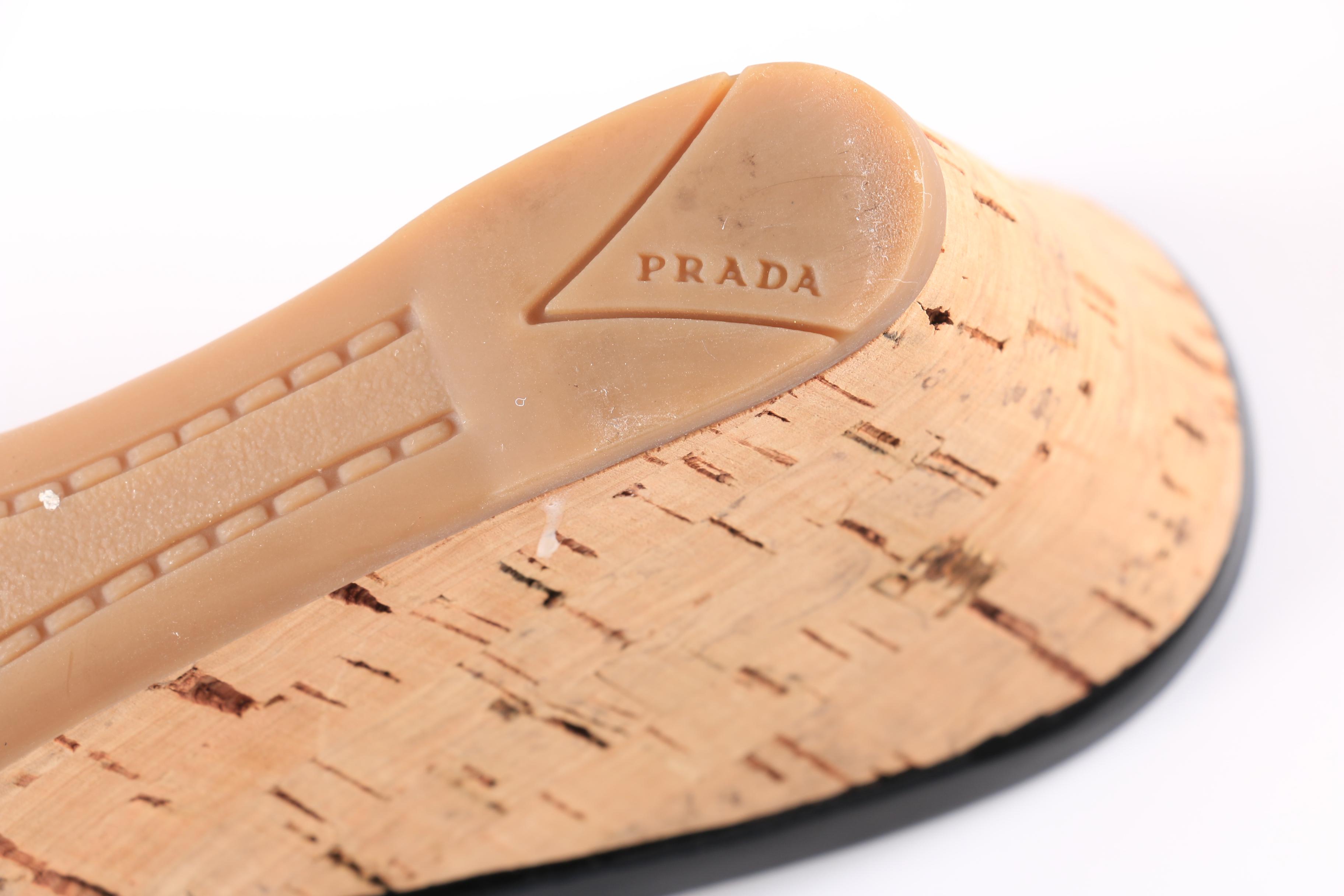 Prada Wedge Sandals