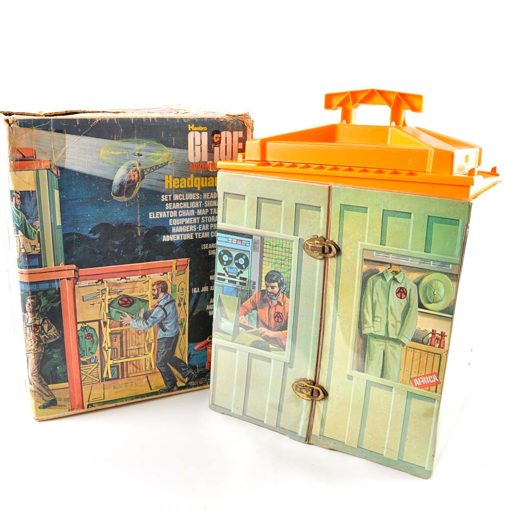 Vintage 1972 GI Joe Adventure Team "Headquarters" Playset