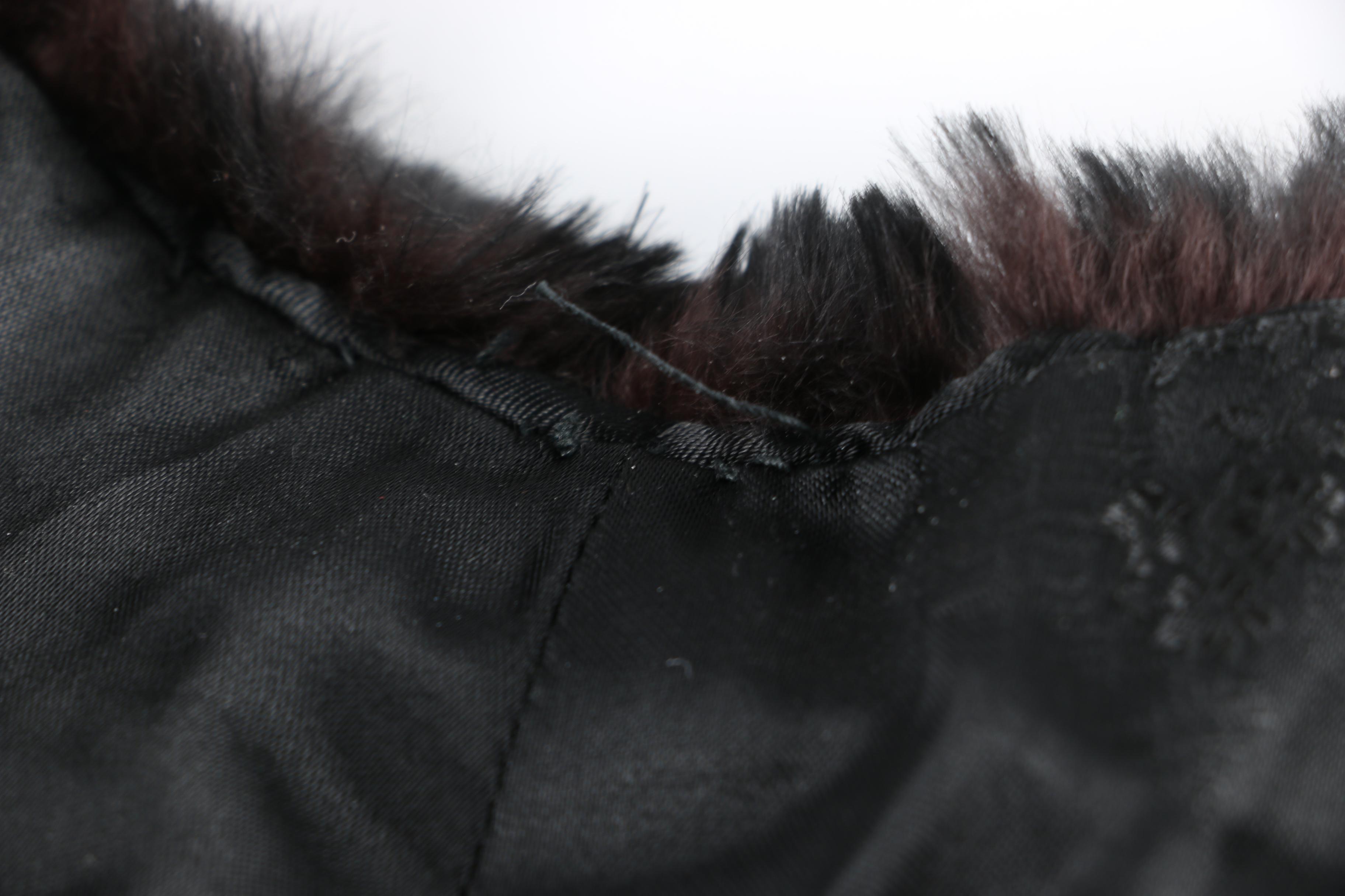 Ben Katchen Sheared Fur Stole and Collar