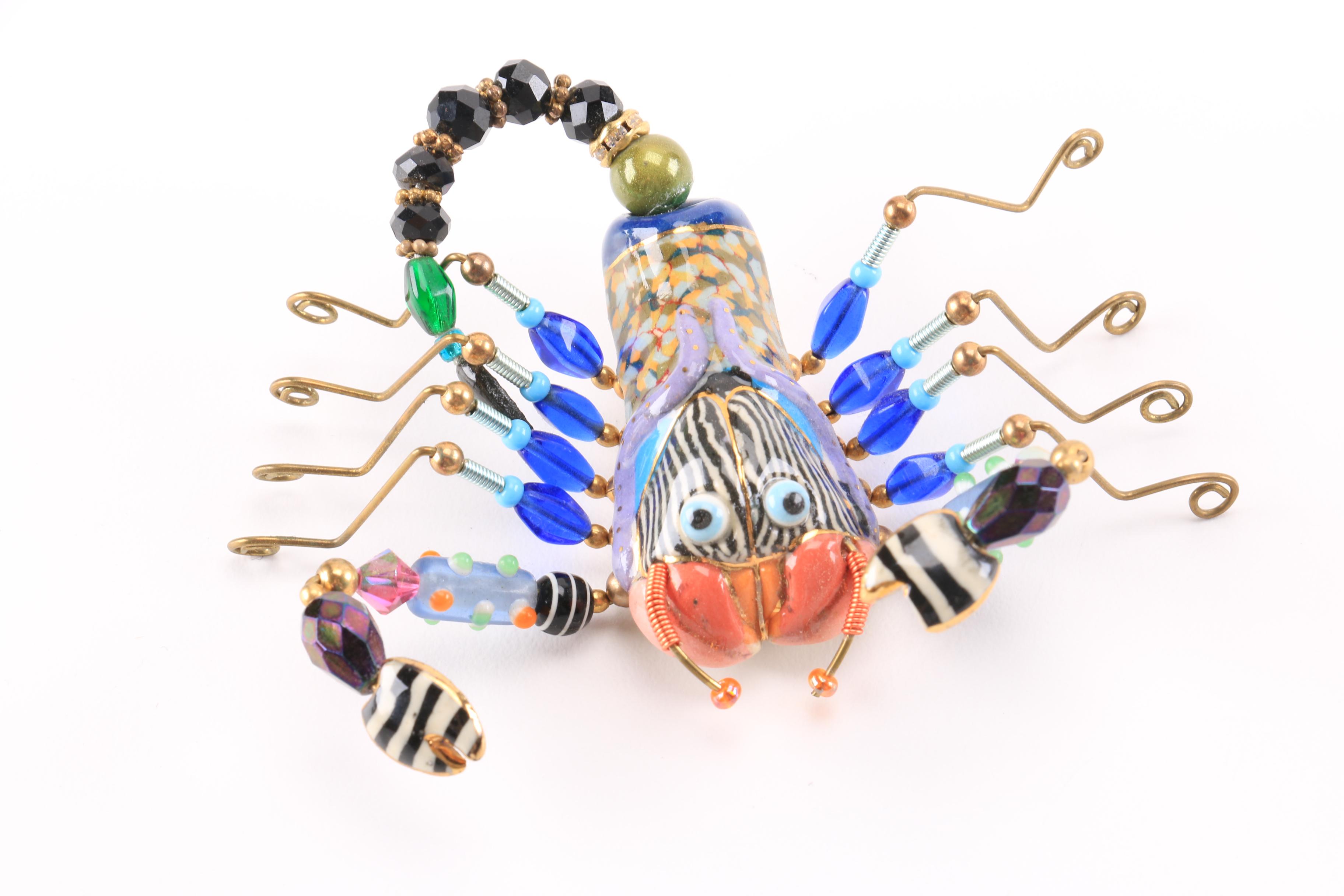 Cynthia Chuang Jewelry 10 Costume Brooches