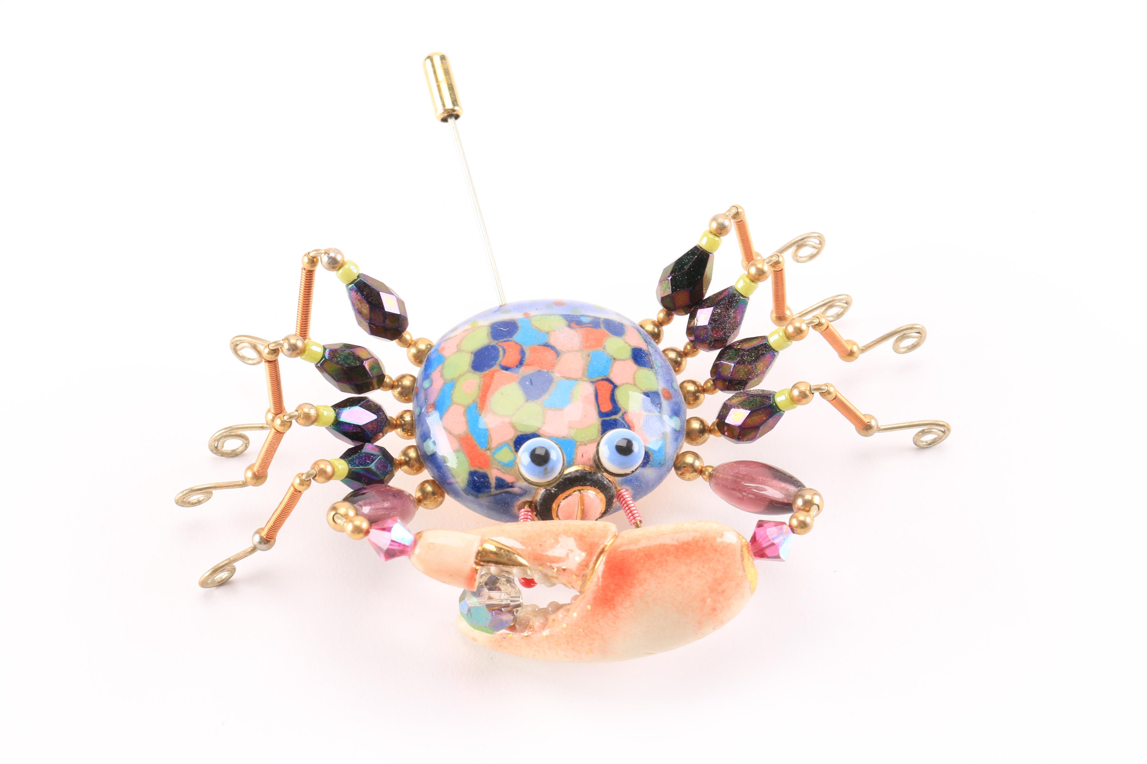 Cynthia Chuang Jewelry 10 Costume Brooches