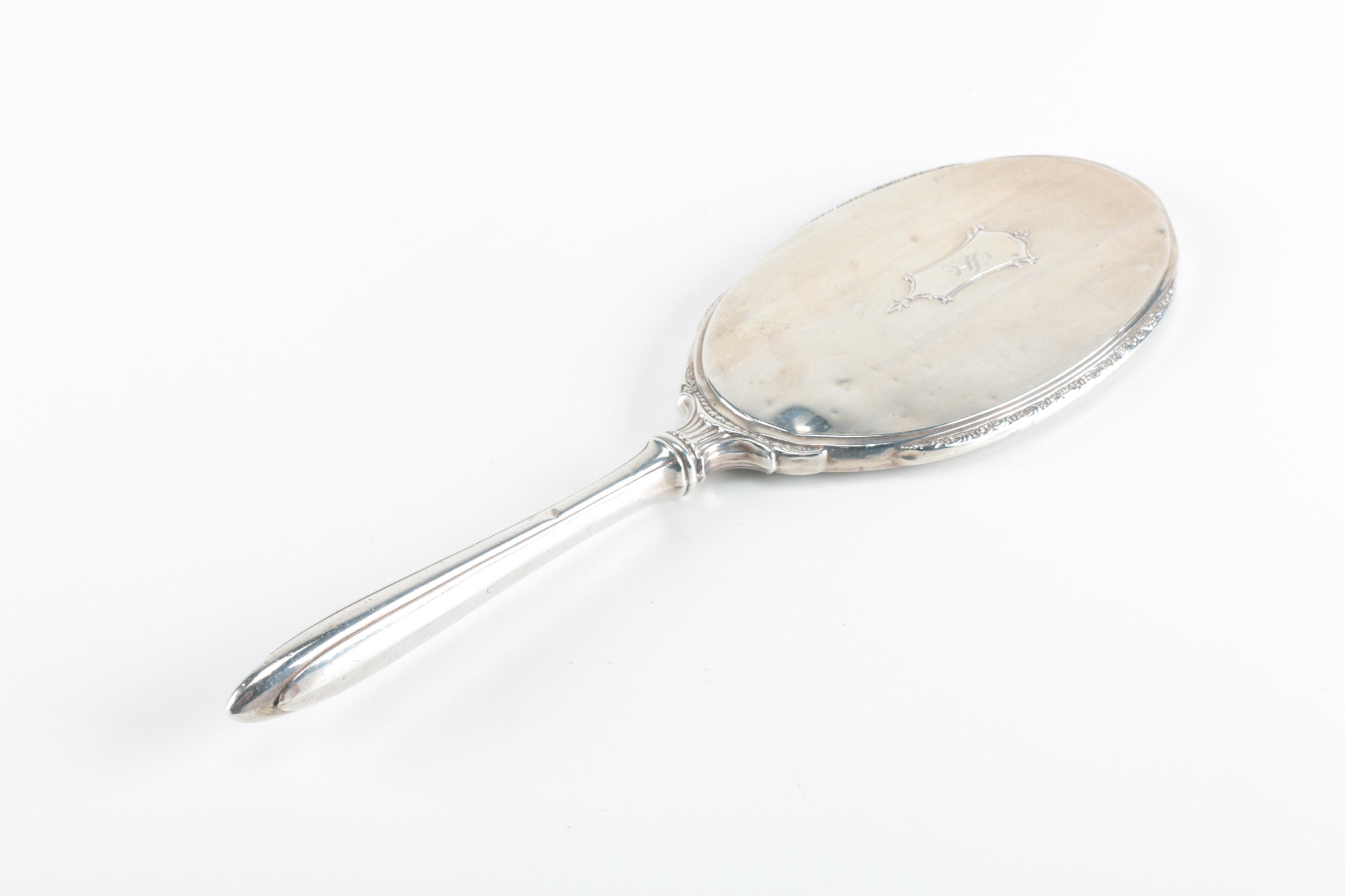 Vintage Sterling Silver Vanity Accessories Featuring Webster Co.