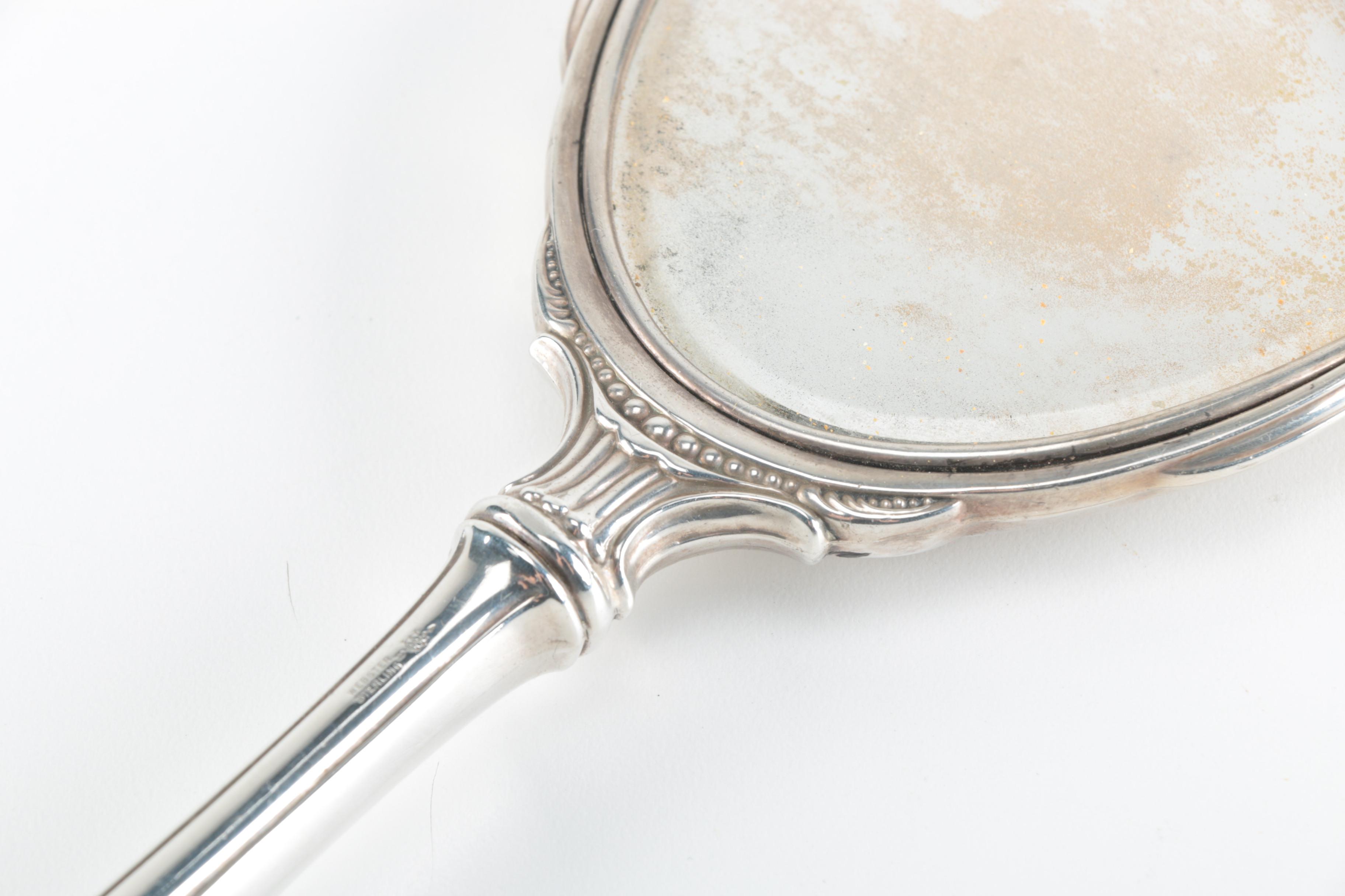 Vintage Sterling Silver Vanity Accessories Featuring Webster Co.