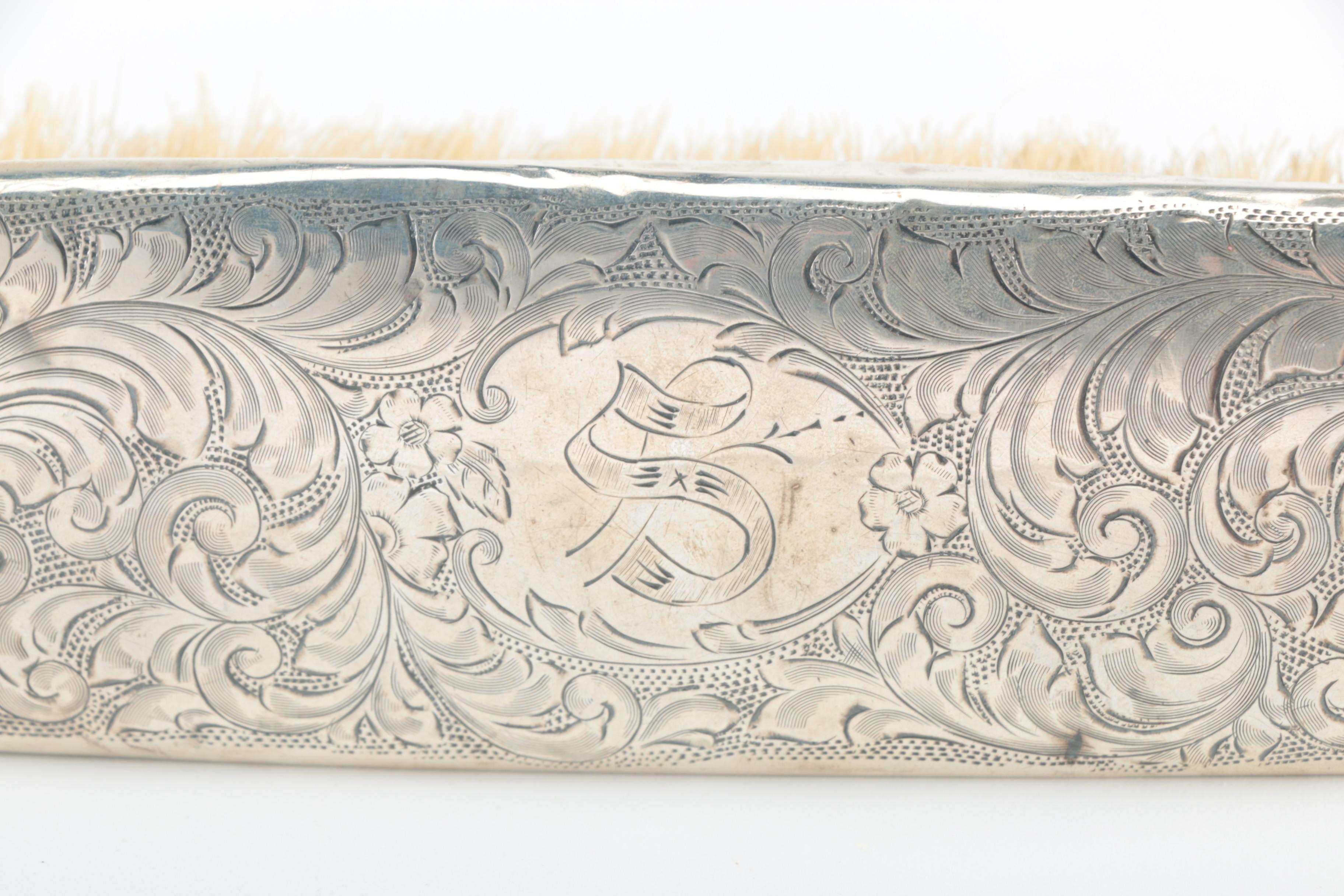 Vintage Sterling Silver Vanity Accessories Featuring Webster Co.