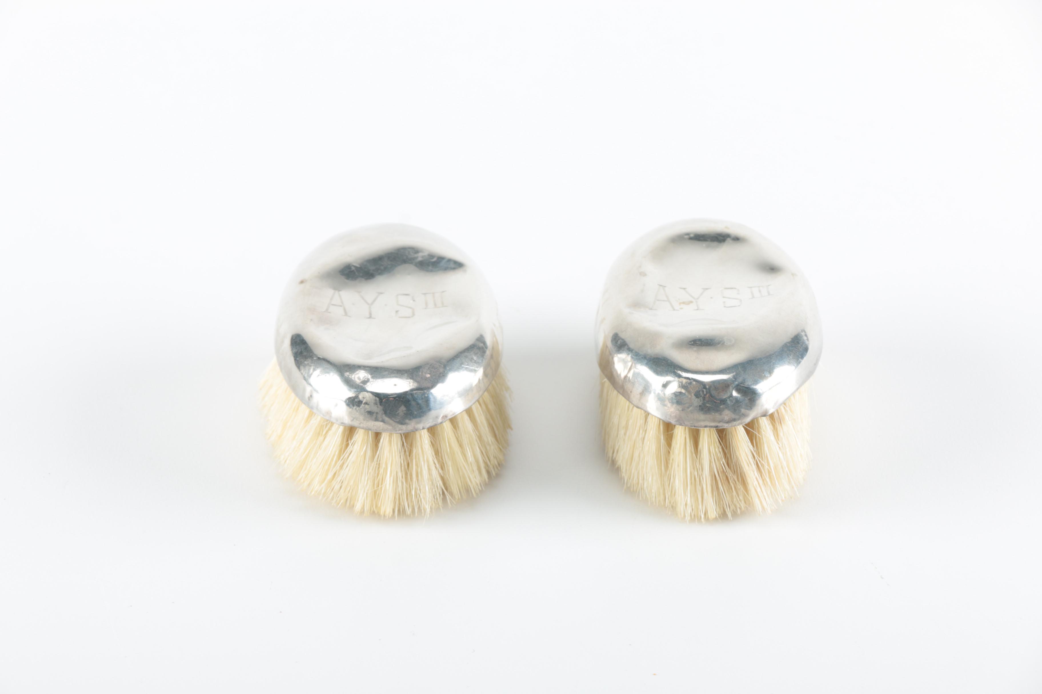Vintage Sterling Silver Vanity Accessories Featuring Webster Co.