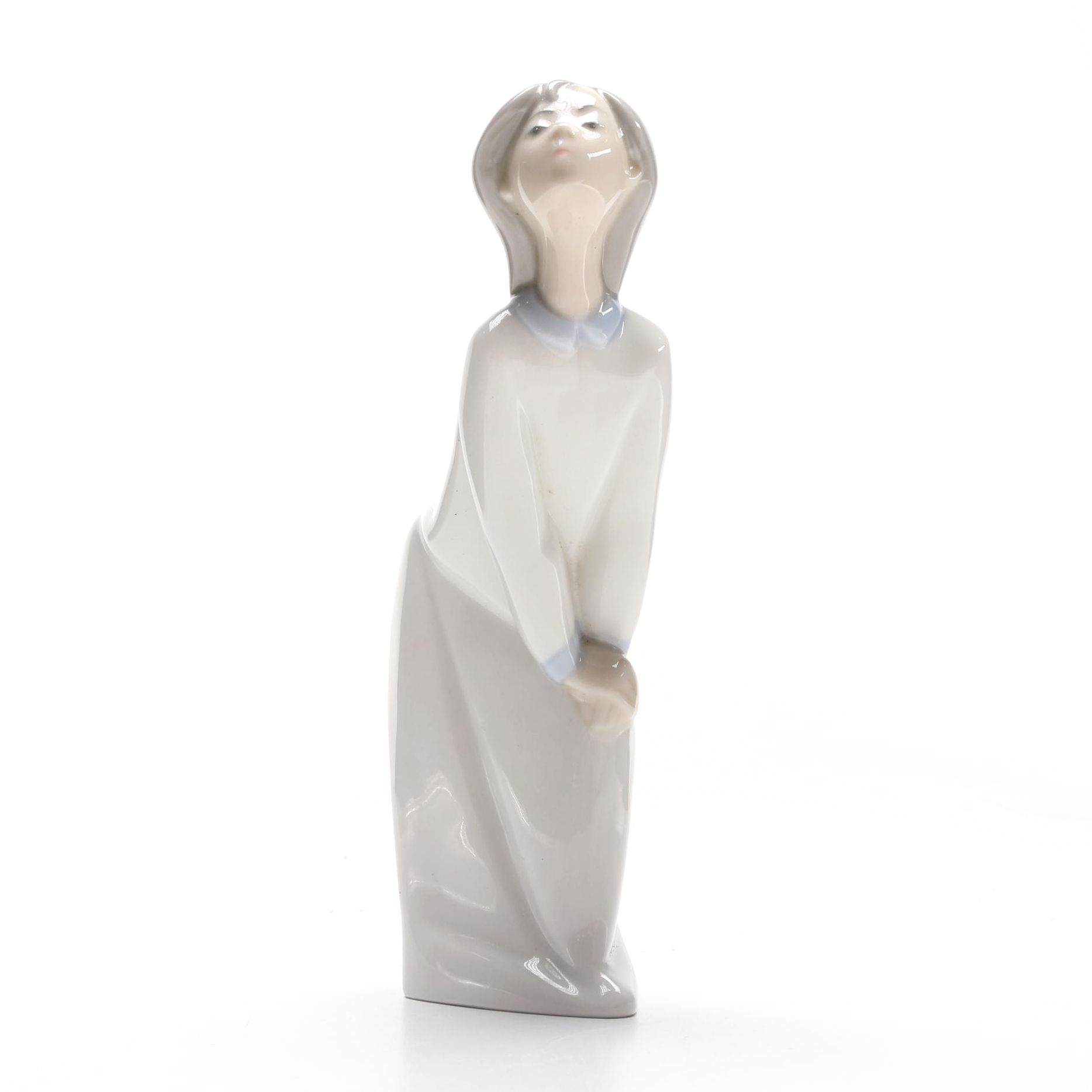 Lladró "Girl Kissing" Figurine