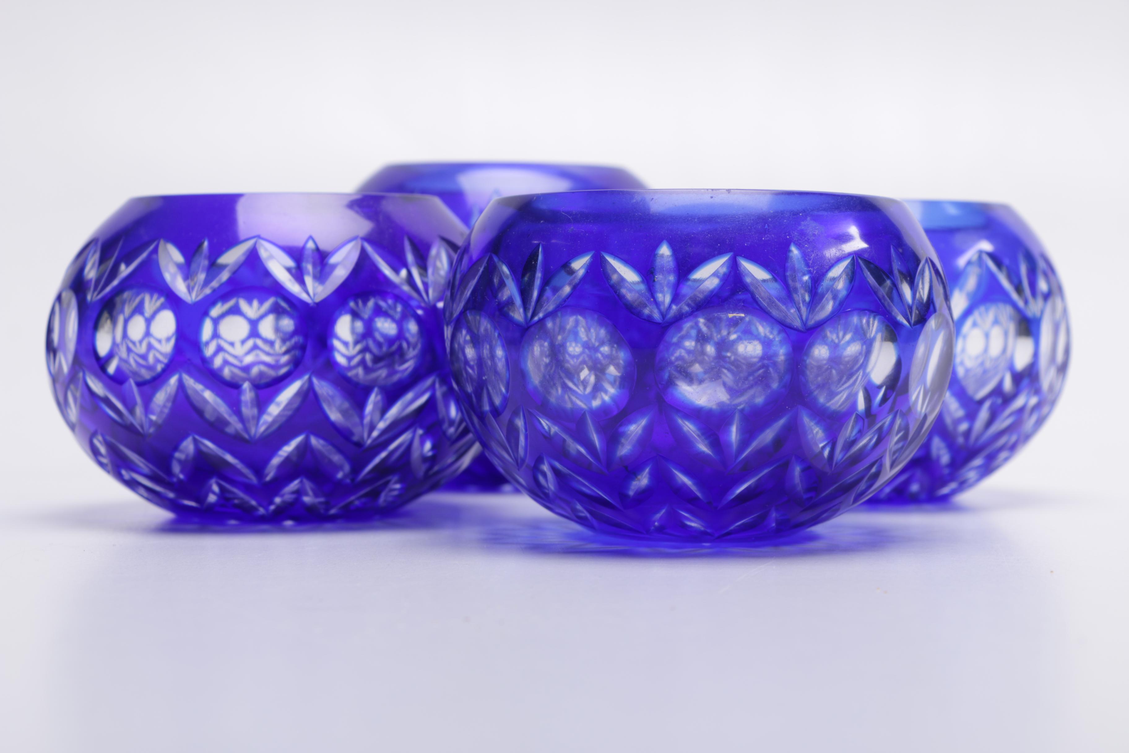 Blue Cut to Clear Glass Collection