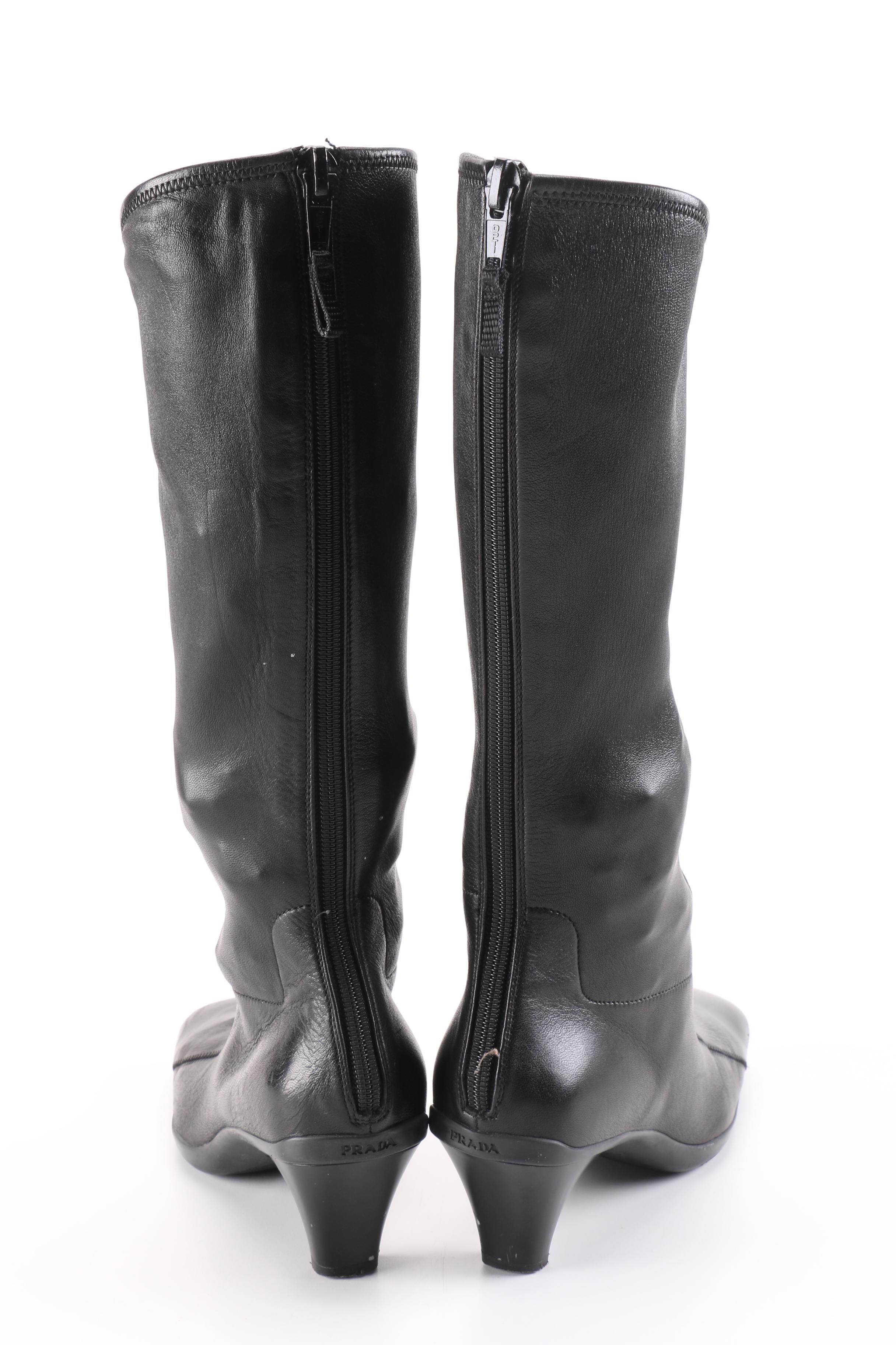 Prada Leather Boots