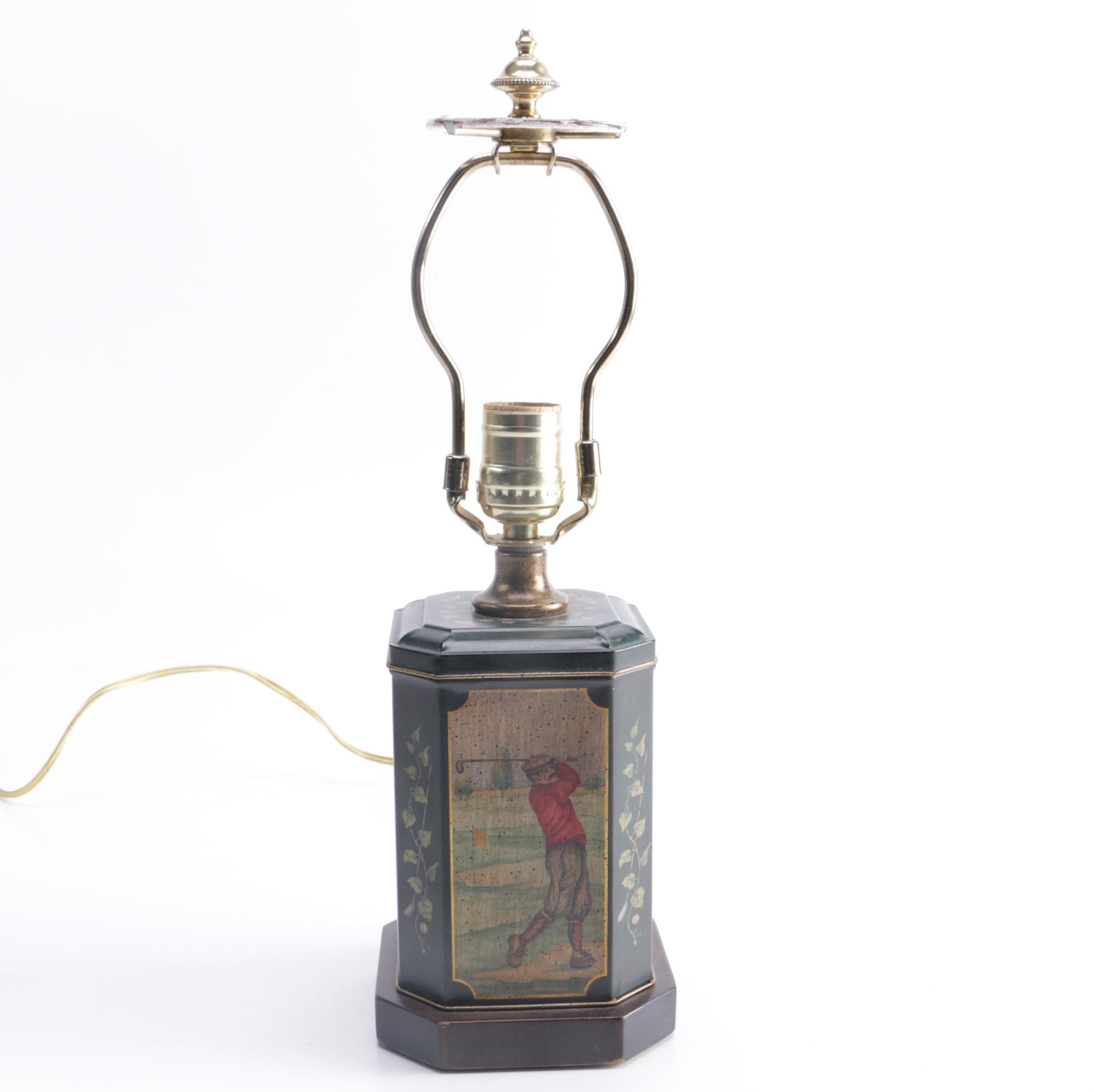 Fredrick Cooper Golfer Lamp