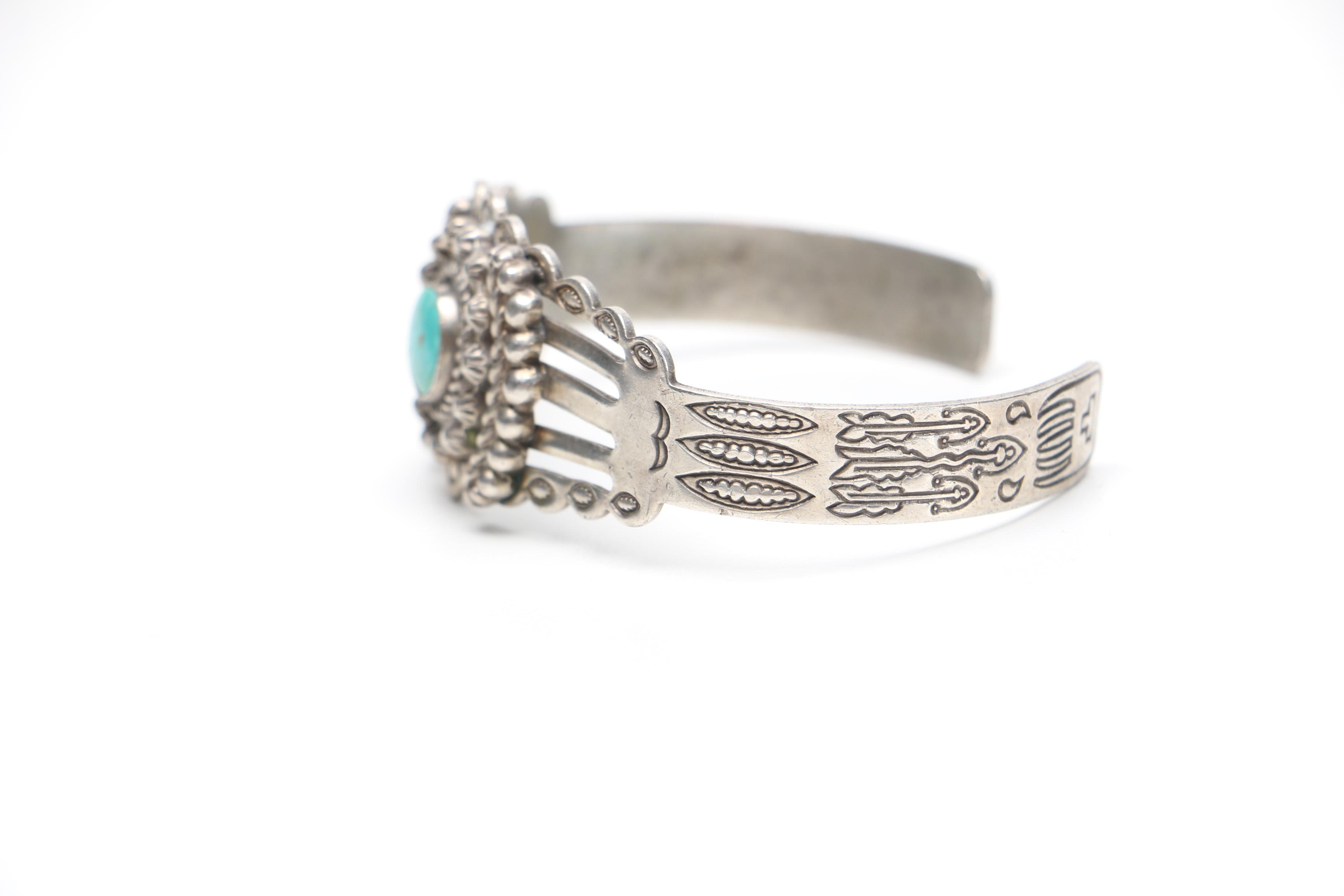 Silver Tone Jewelry With Turquoise and Other Stones