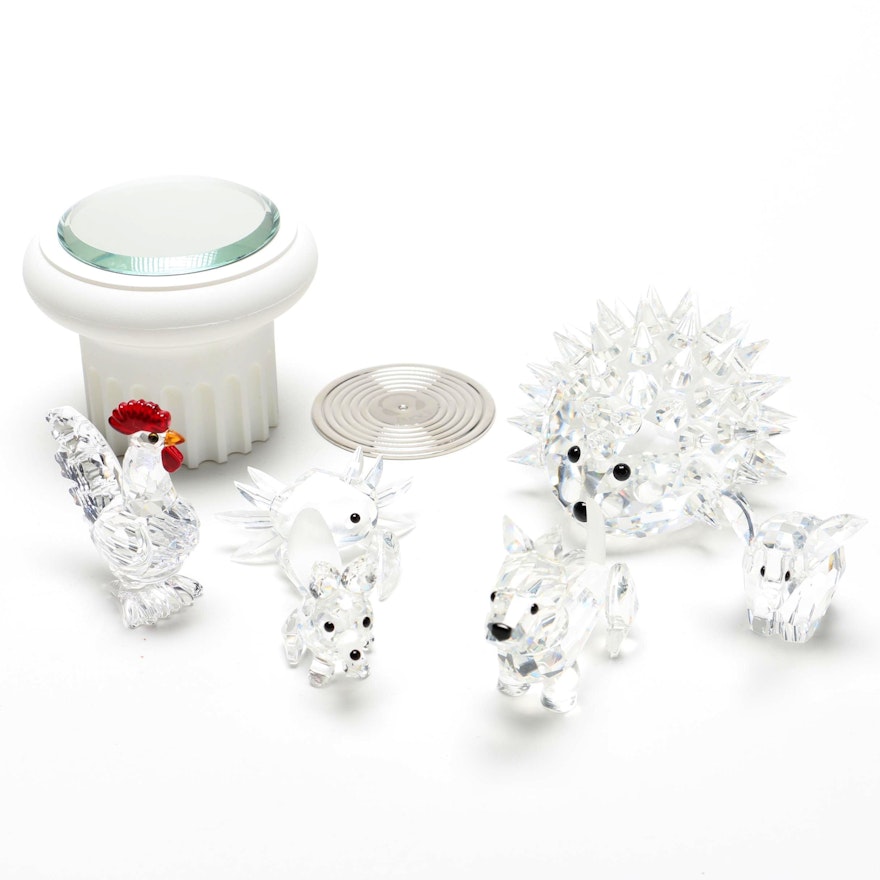 Collection of Swarovski Crystal Animal Figurines