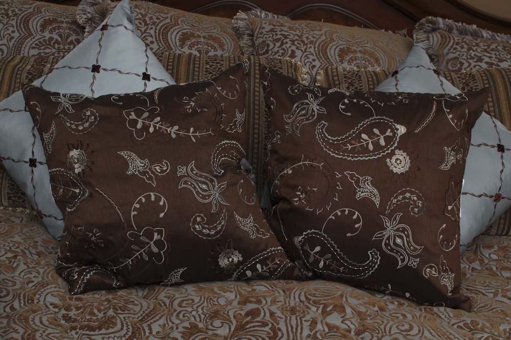 King Sized Custom Bedding Set