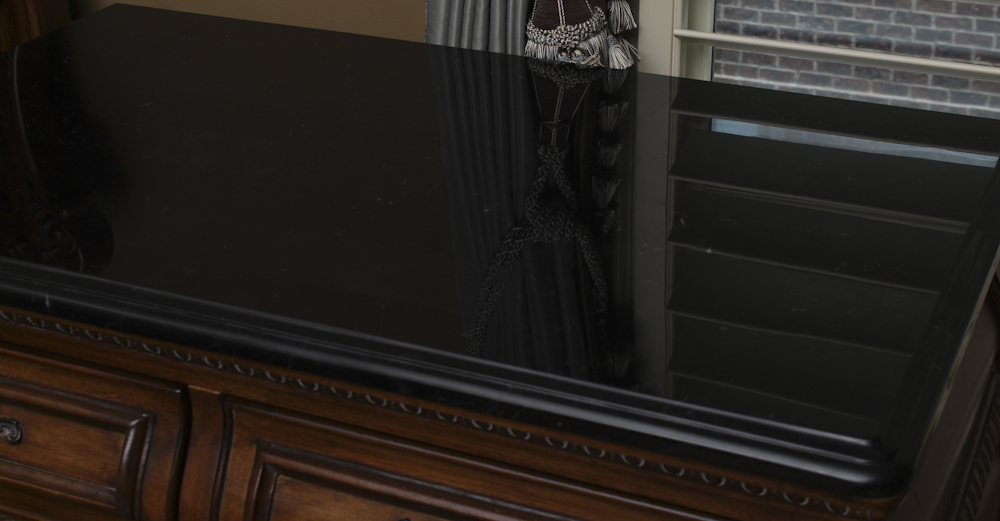 Thomasville Four-Drawer Chest With Marble Top