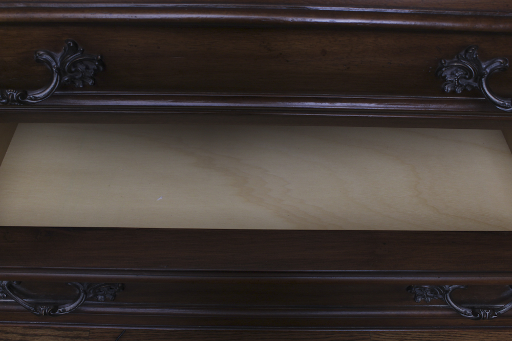 Thomasville Four-Drawer Chest With Marble Top