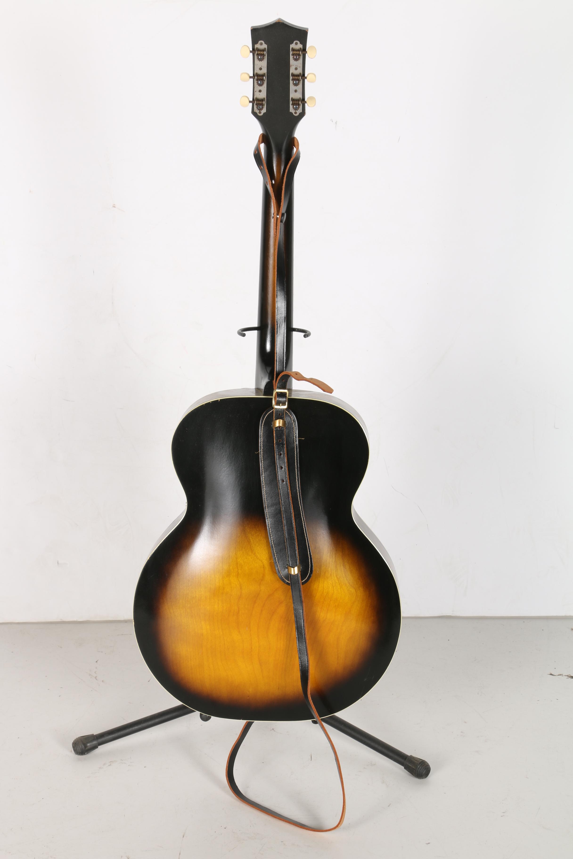 1960s Harmony Master Archtop Acoustic Guitar