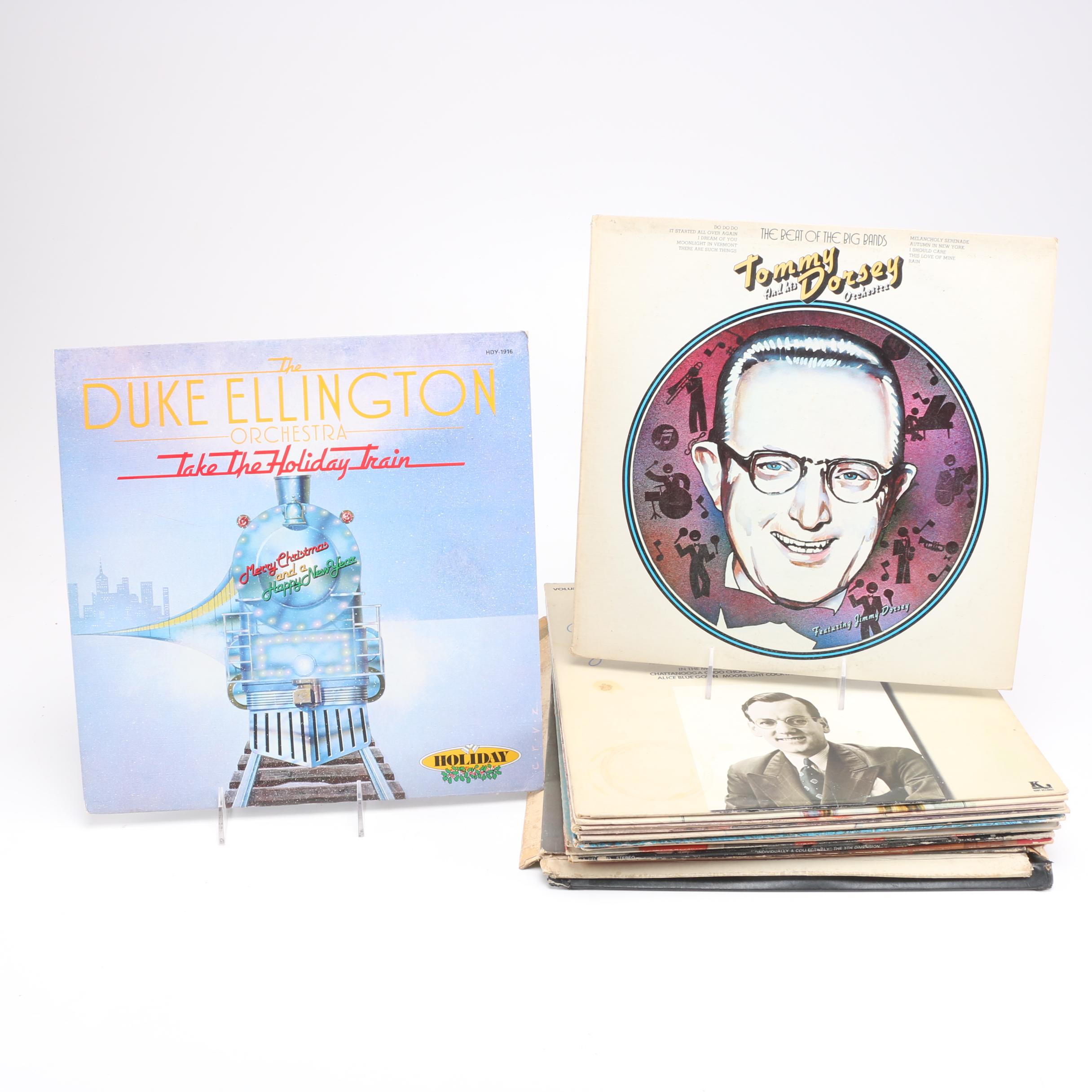 Duke Ellington, Tommy Dorsey, Other Big Band and Jazz LPs