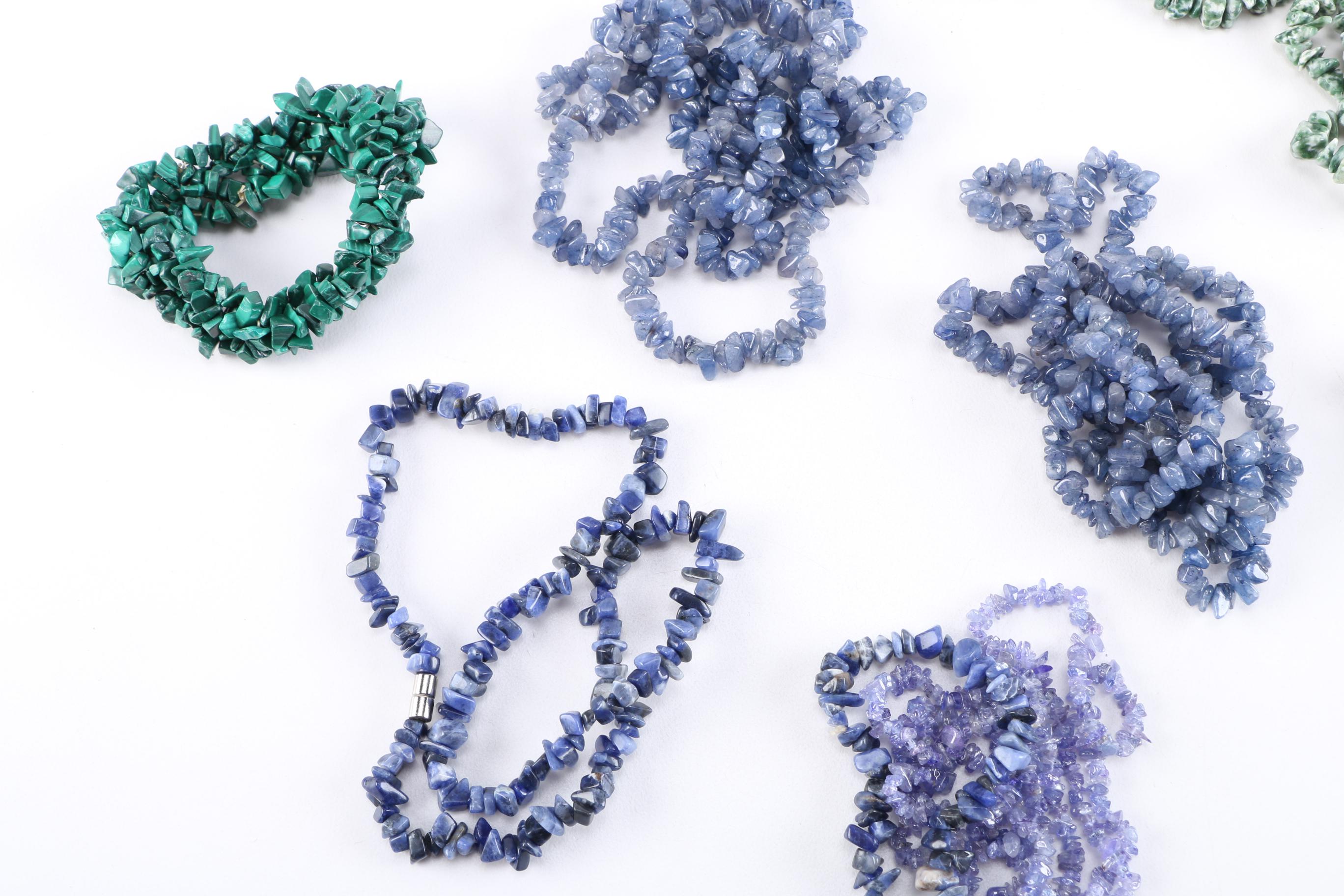 Assortment of Stone Jewelry