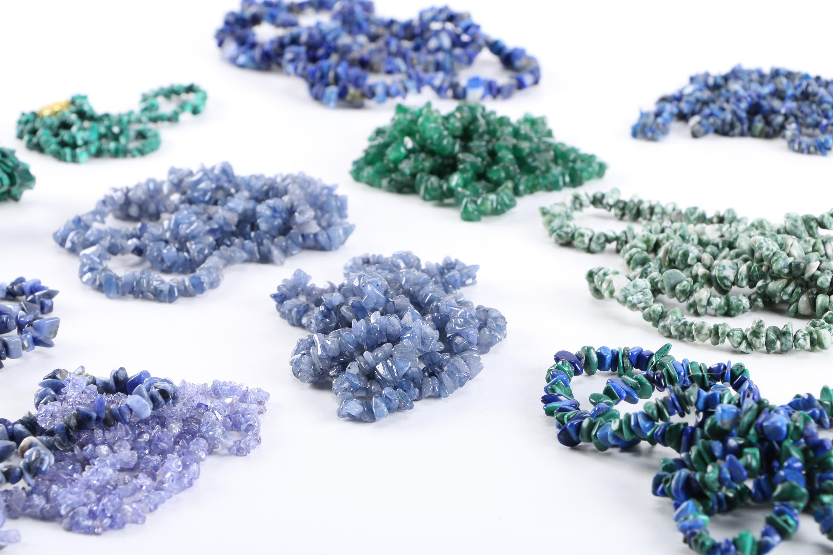 Assortment of Stone Jewelry