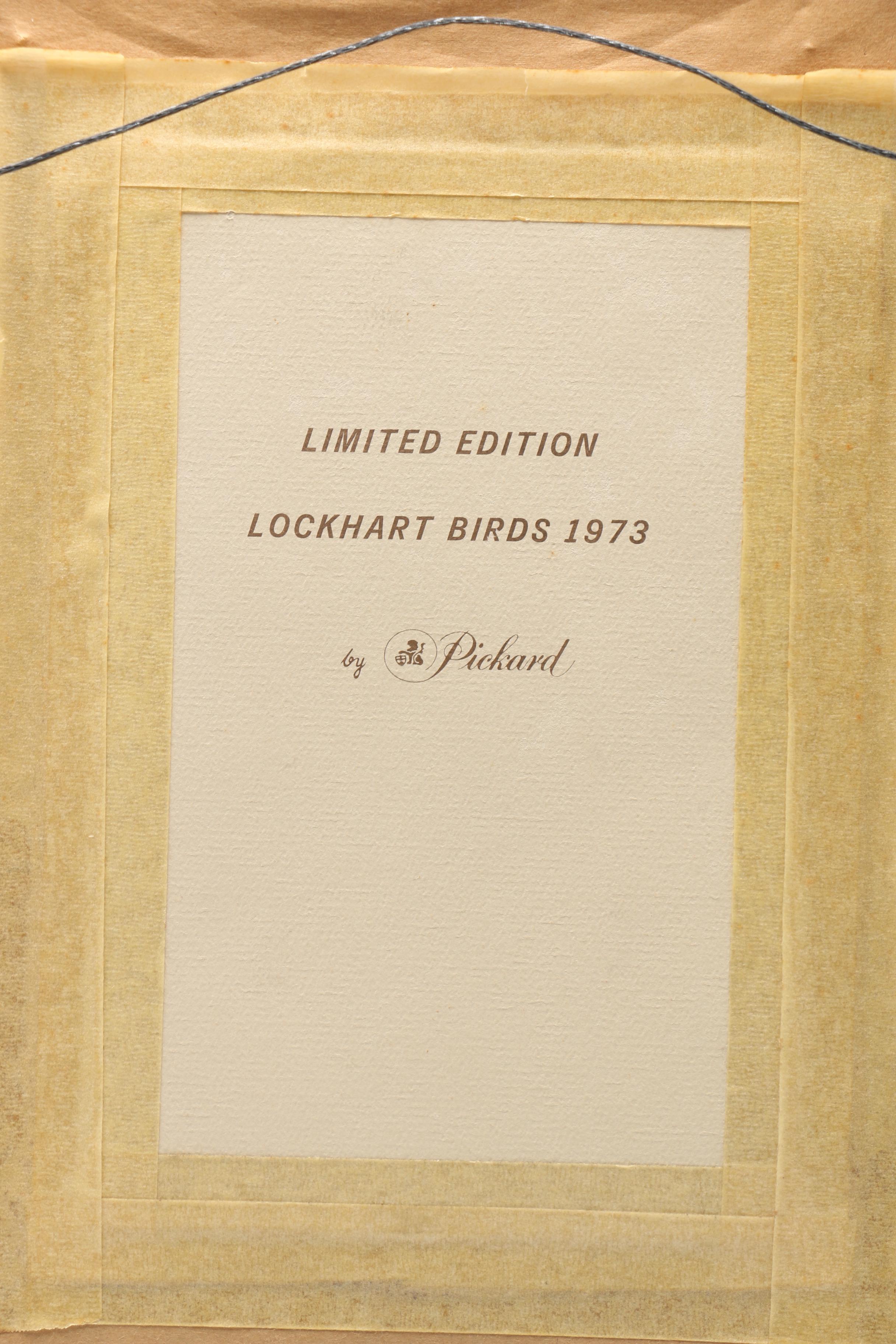 Set of Framed James Lockhart Decorative Plates