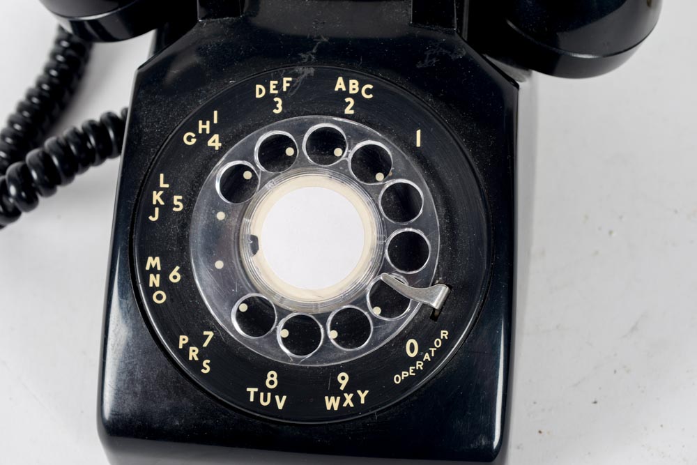 Vintage ITT Rotary Phone