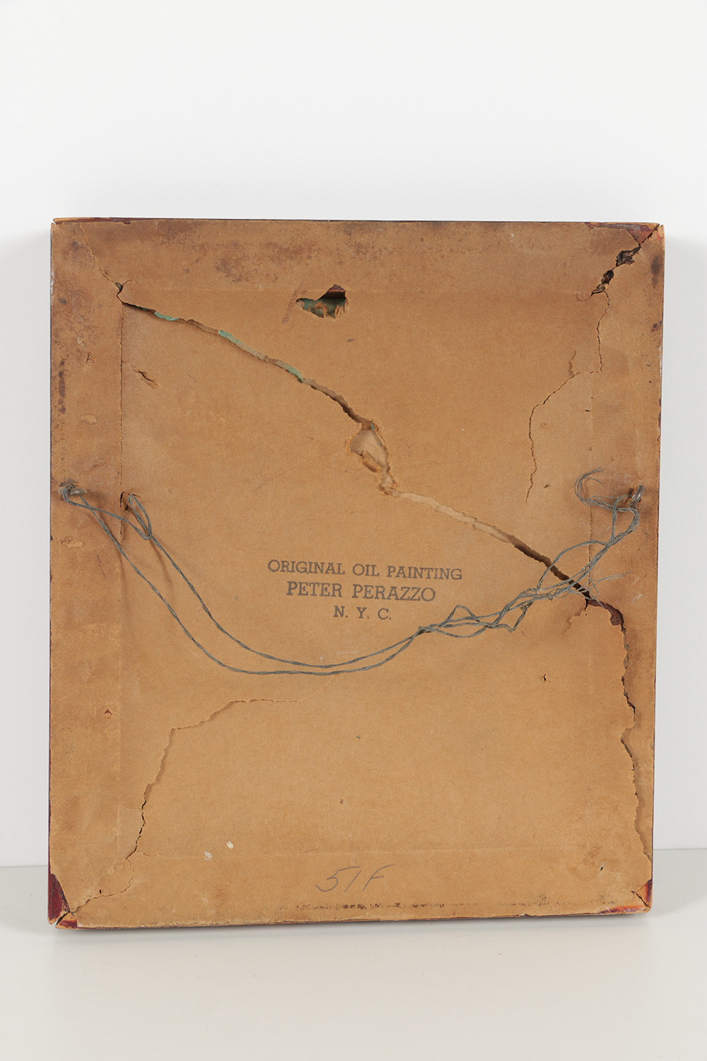 Peter Perazzo Oil Painting on Board Floral Still Life