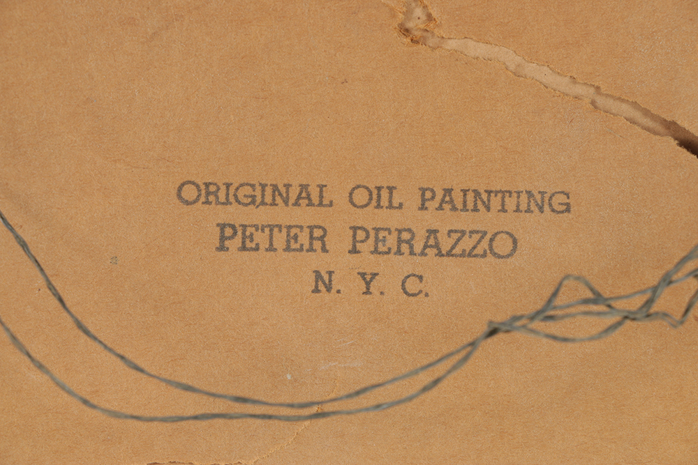 Peter Perazzo Oil Painting on Board Floral Still Life