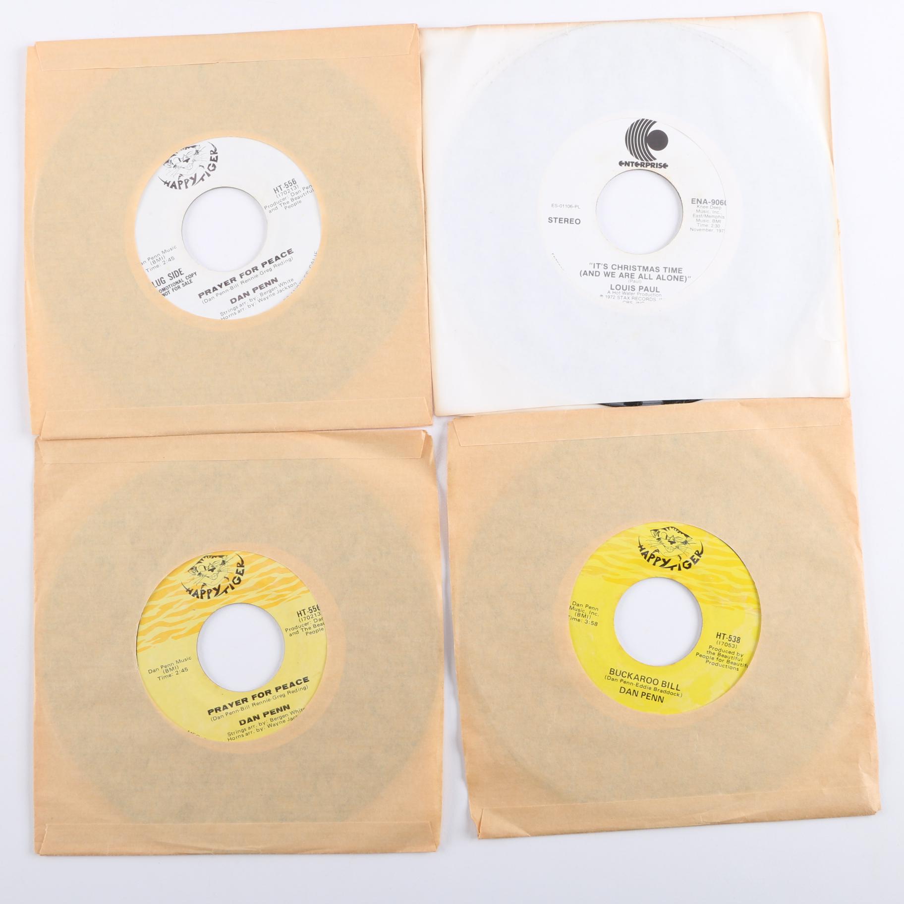 Rare/Collectible Jazz, Rock and Pop Singles With Plush Furry Case